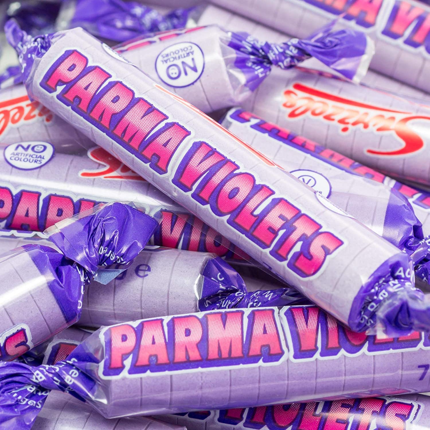 Swizzels Original Parma Violets 130g - Vegan-Friendly Floral Sweets