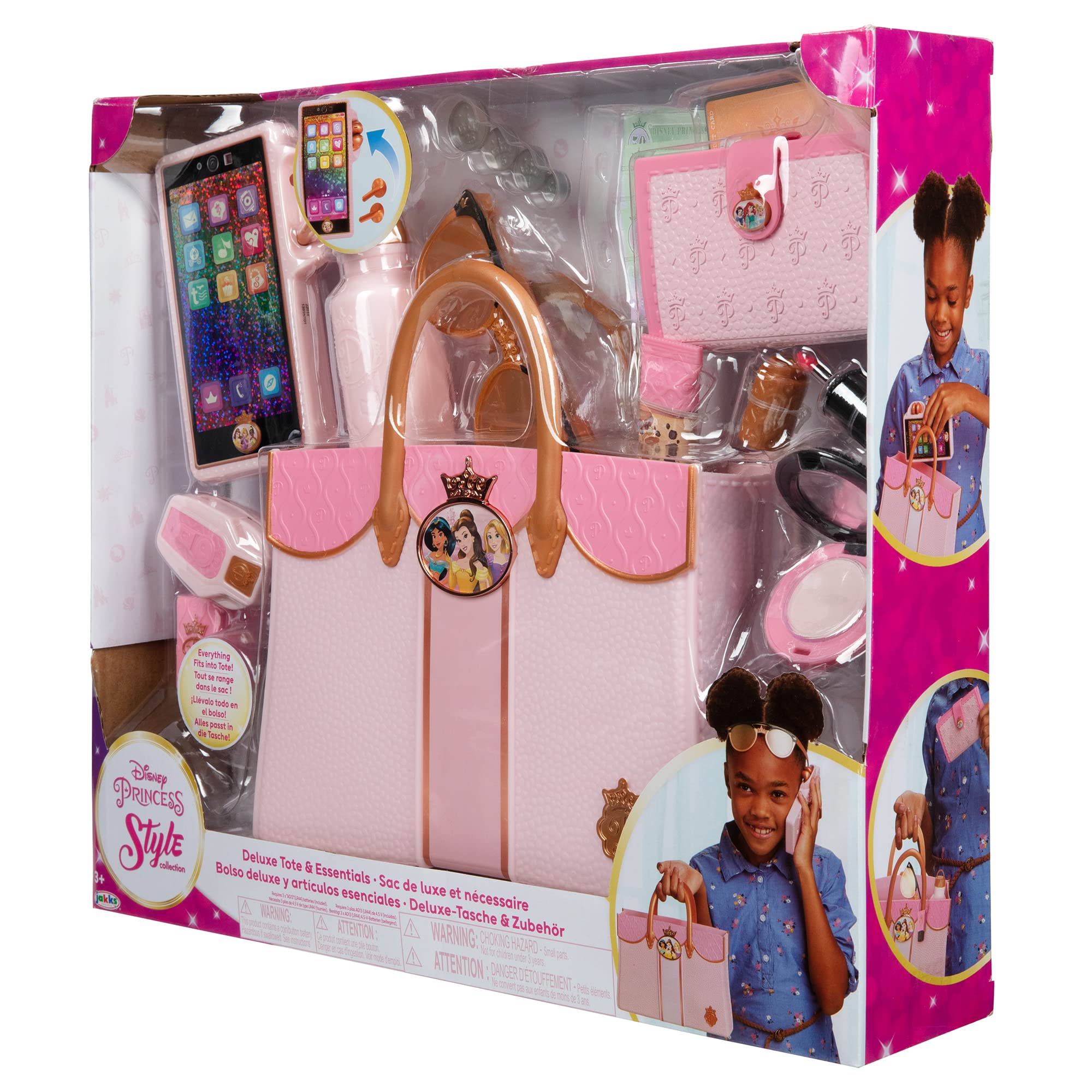 Disney Princess Style Collection Deluxe Tote Bag & Accessories 18