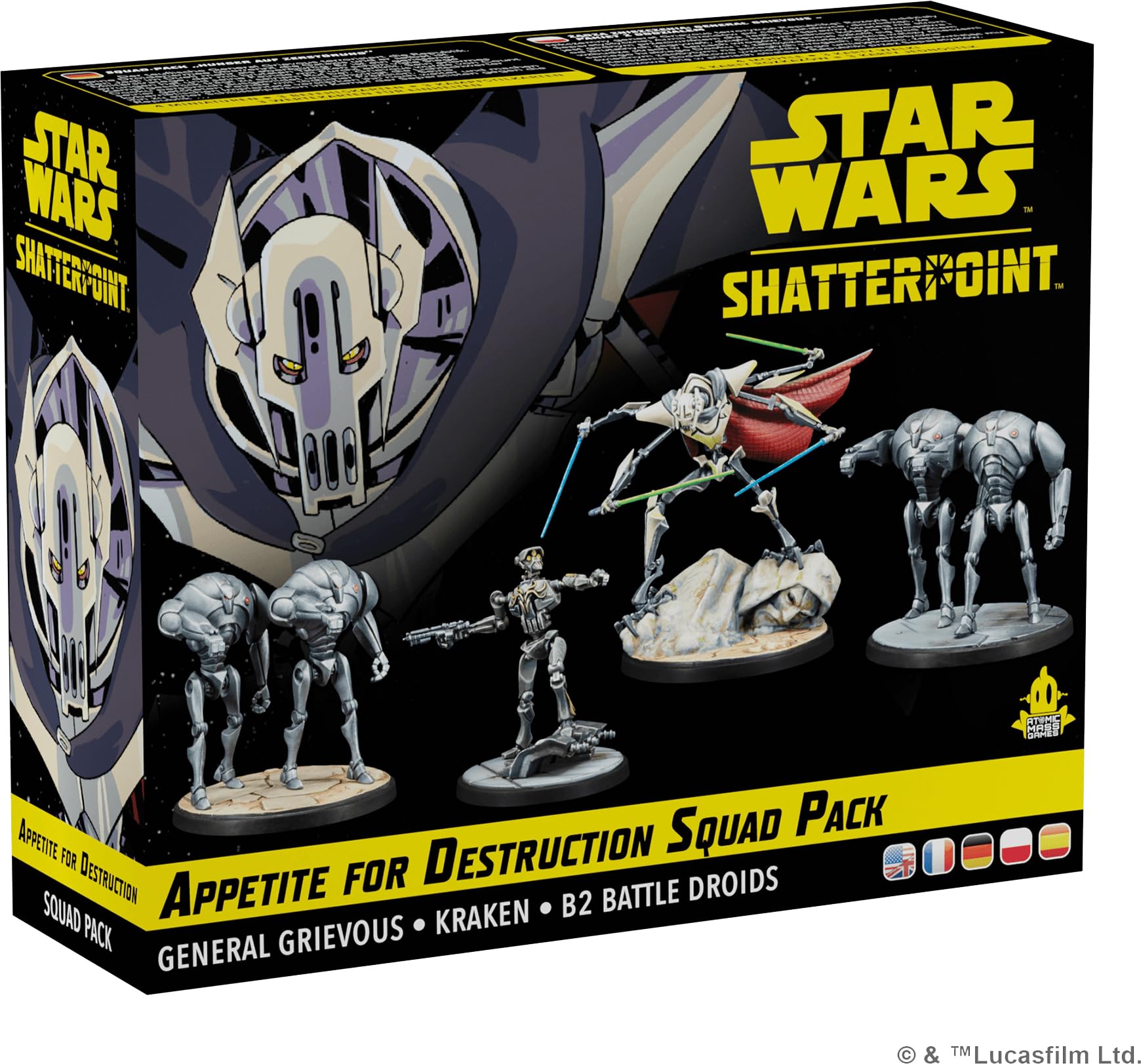 Star Wars Shatterpoint: Appetite for Destruction - Squad Pack by Atomic Mass Games