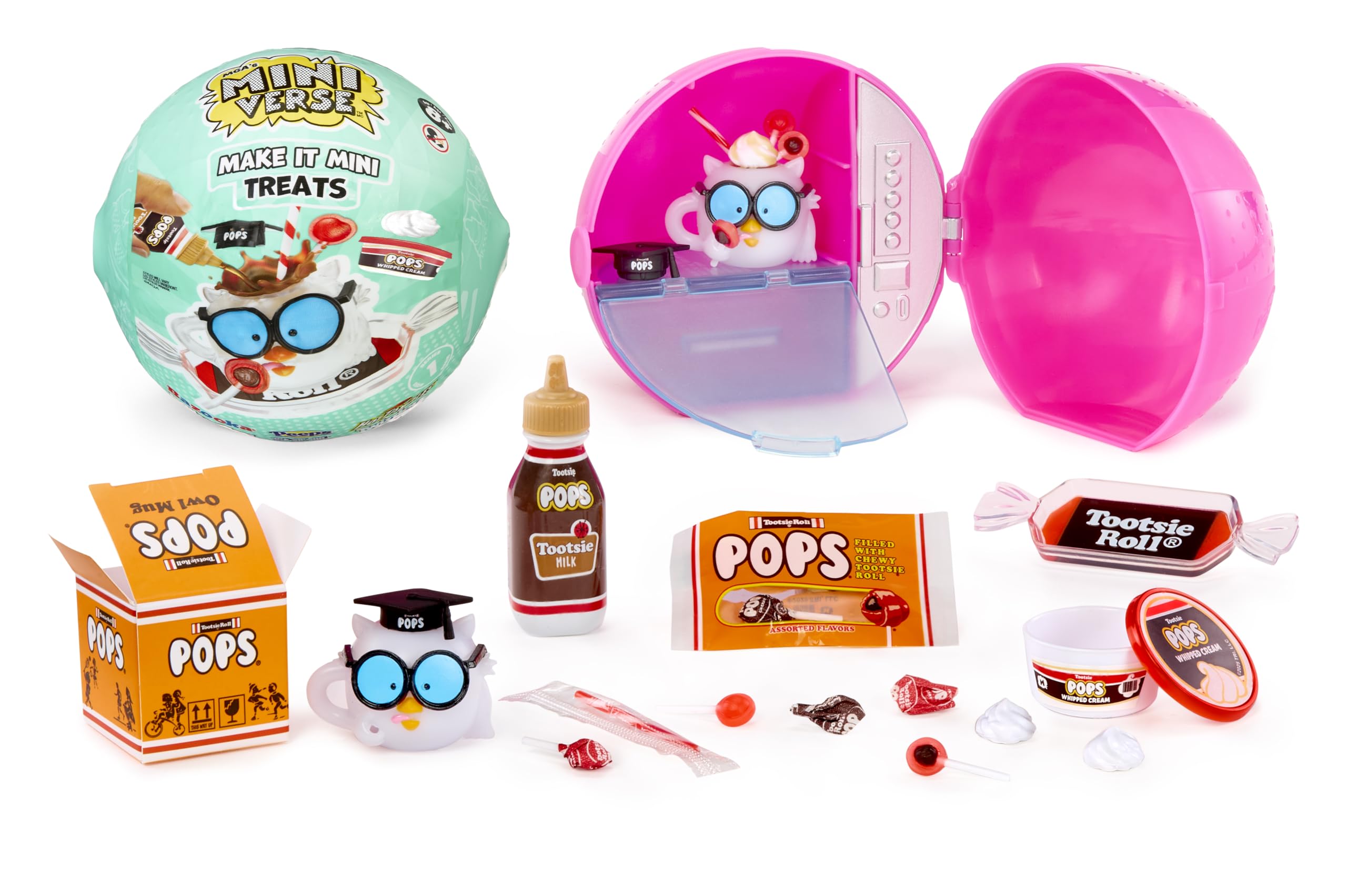 MGA's Miniverse Make It Mini Treats - 12 Collectables, DIY Resin Craft | Multicolor | Model 547266