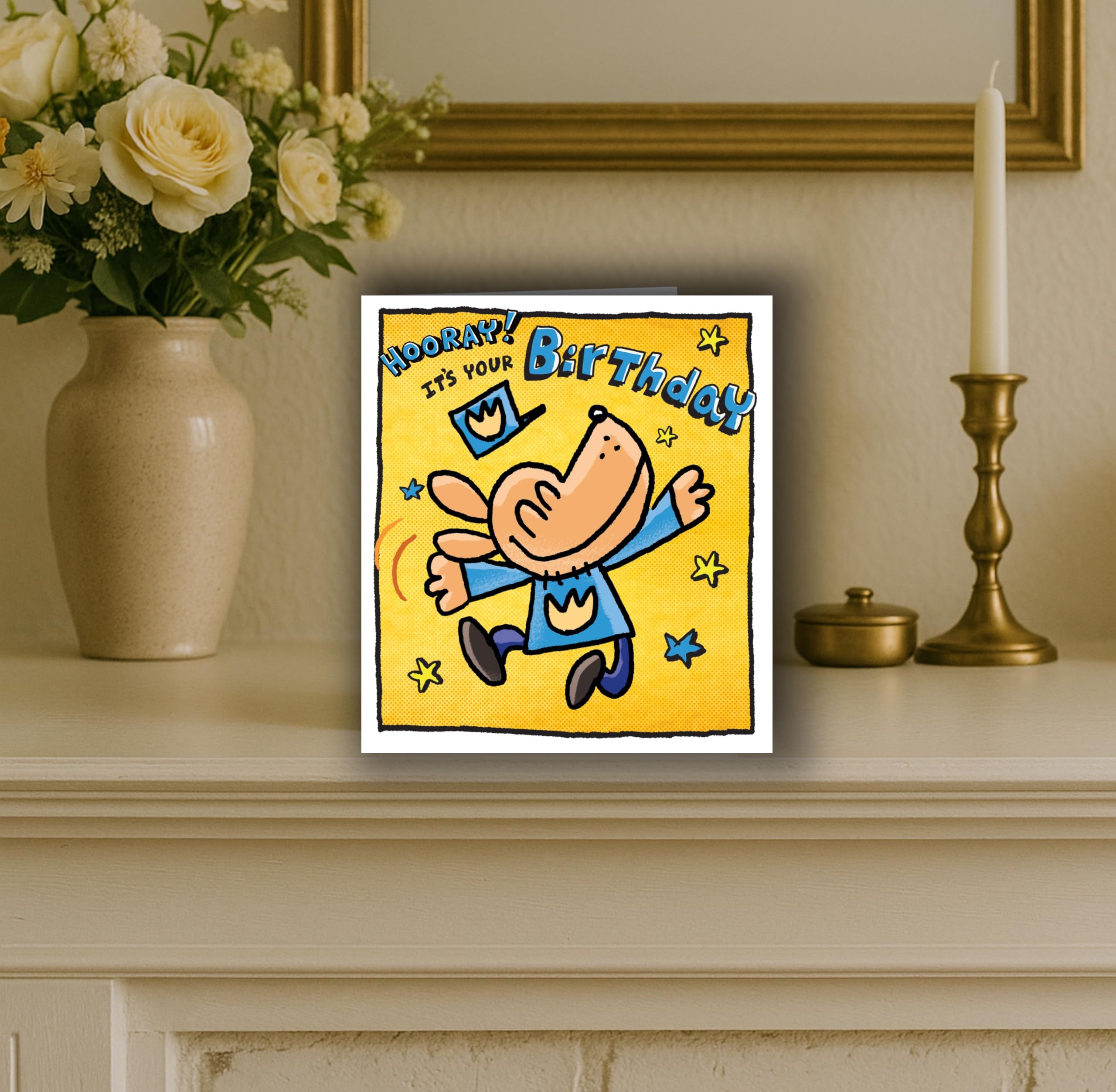 Danilo Promotions LTD Dog Man Birthday Card for Daughter | Standard Size | 50% Recycled Content