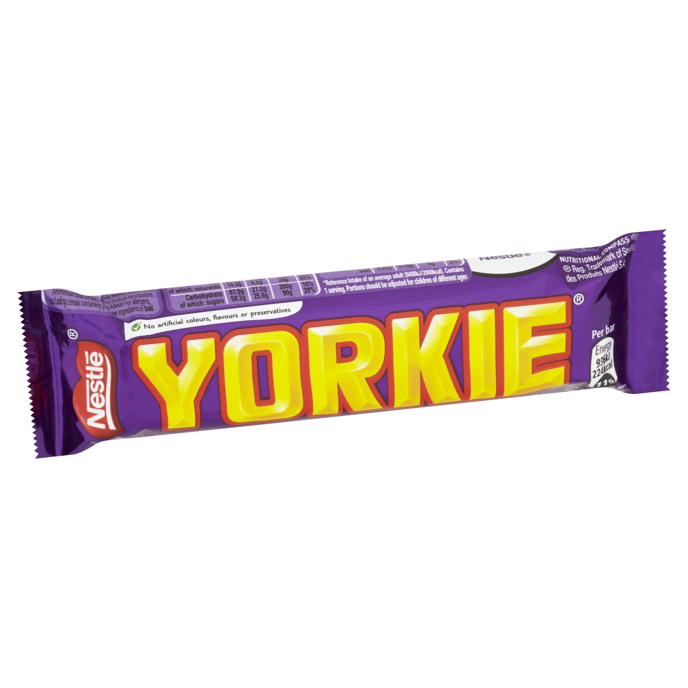 Yorkie Raisin & Biscuit Chocolate Bar, 44g 9