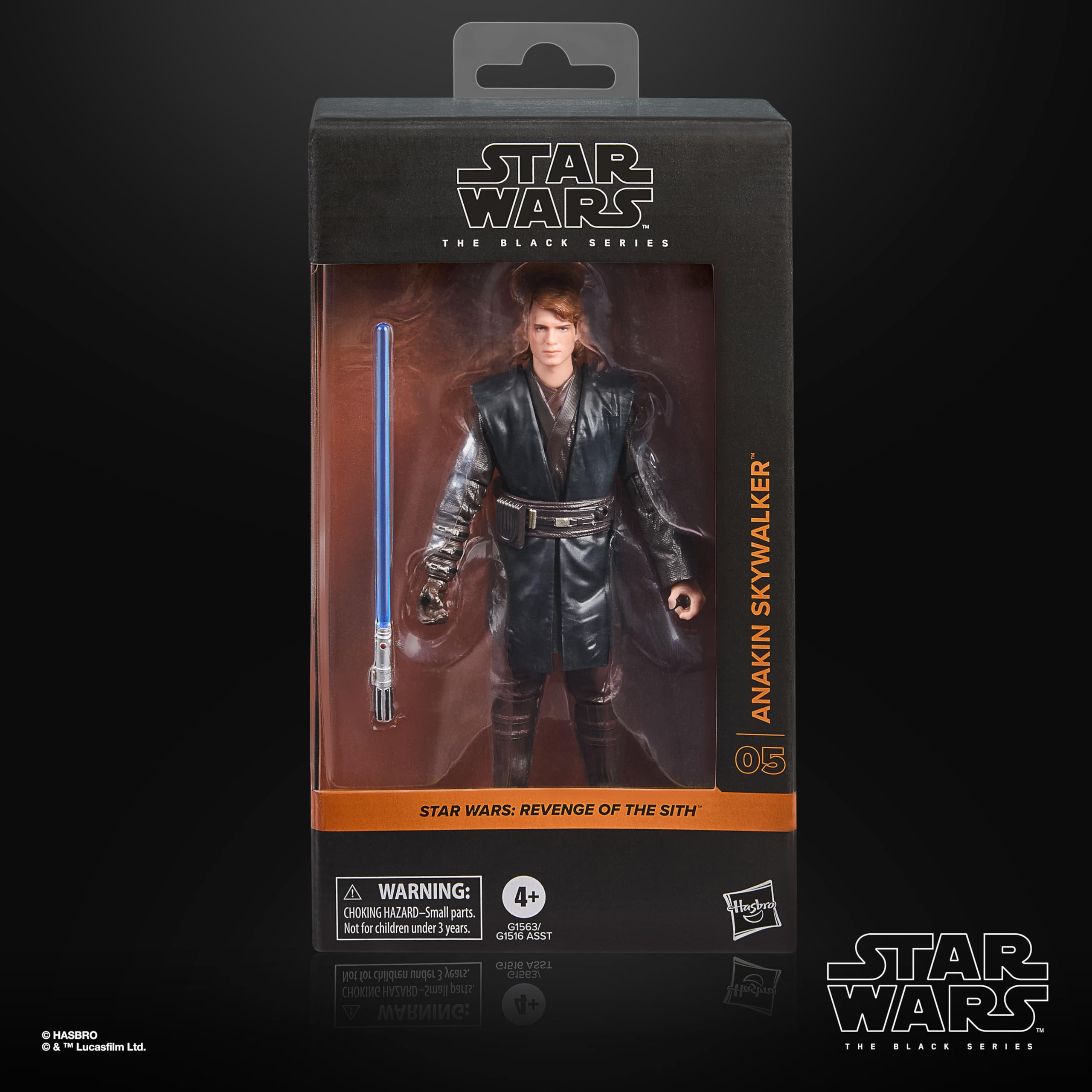 Star Wars The Black Series Anakin Skywalker - 6 Inch Action Figure with Blue Lightsaber 9