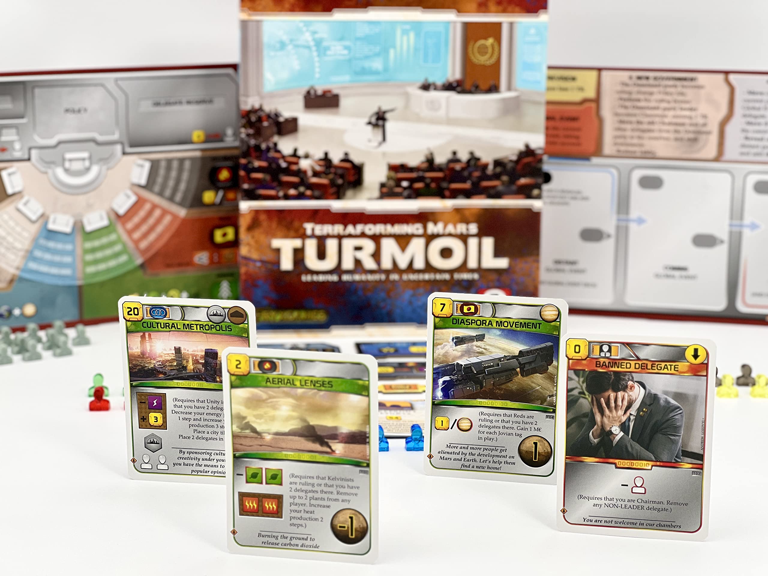 Stronghold Games Terraforming Mars: Turmoil Expansion Board Game 9