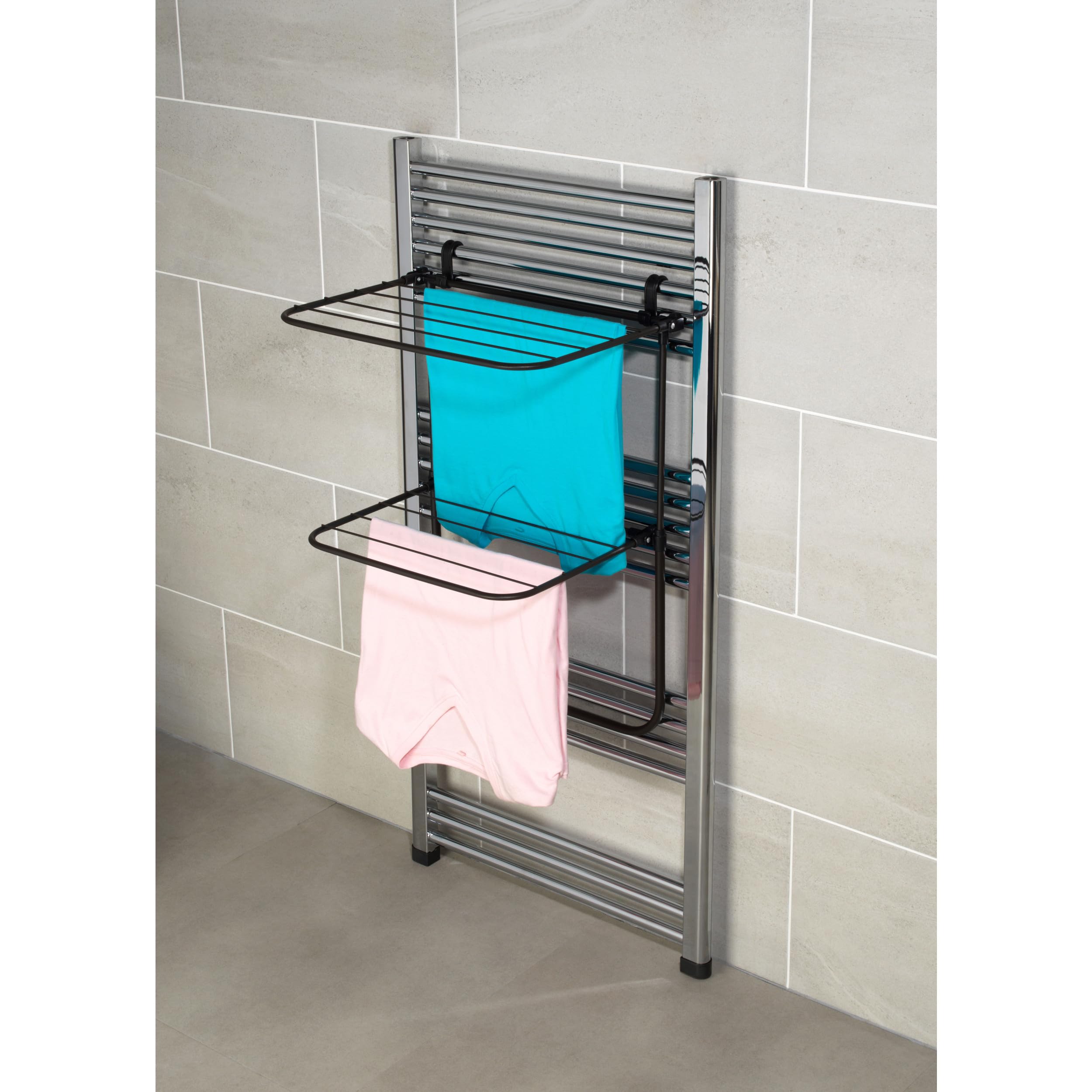 Beldray 2 in 1 Hanging Clothes Airer – Radiator & Over-Door Drying Rack 7