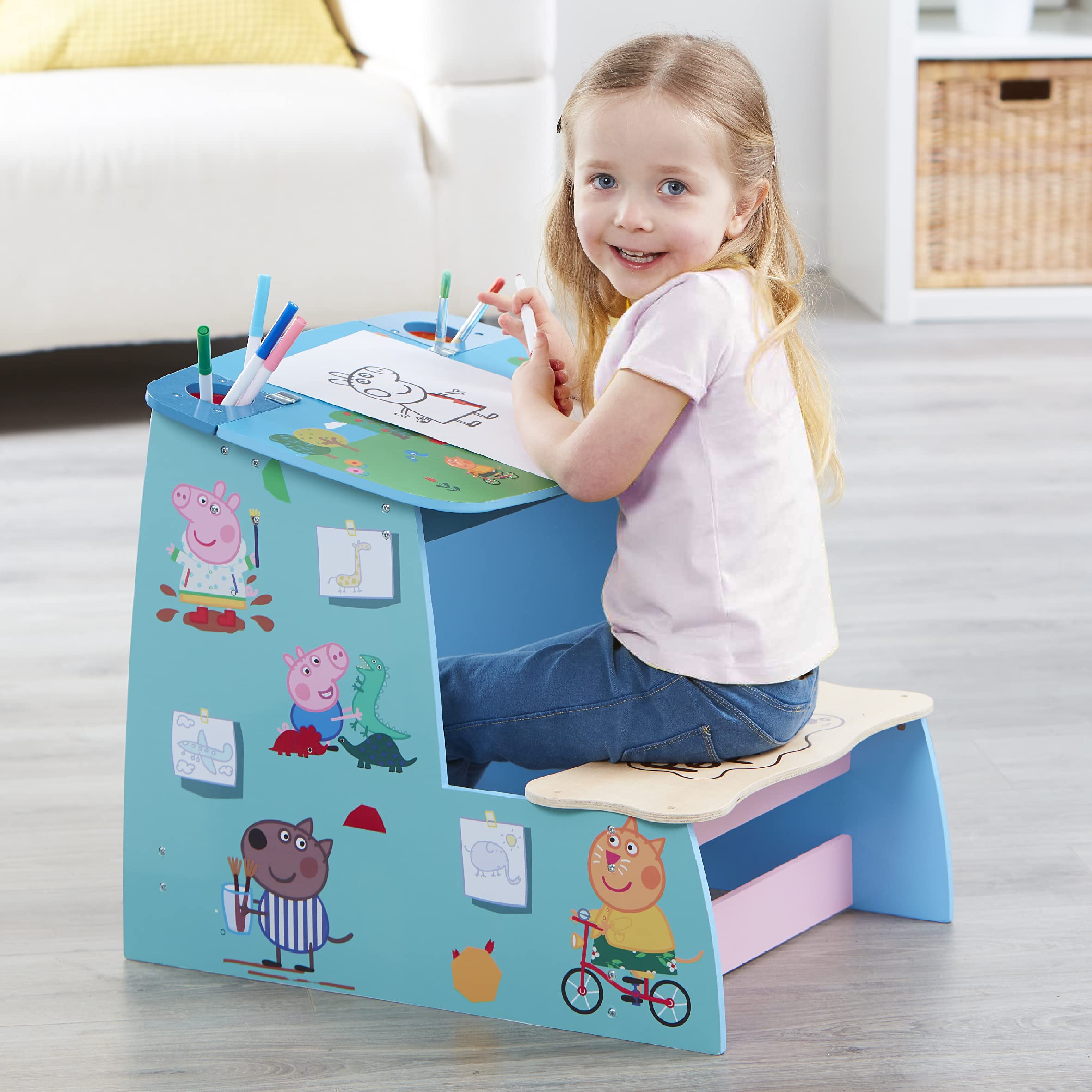 Peppa Pig – Spieltisch aus Holz 7431 8