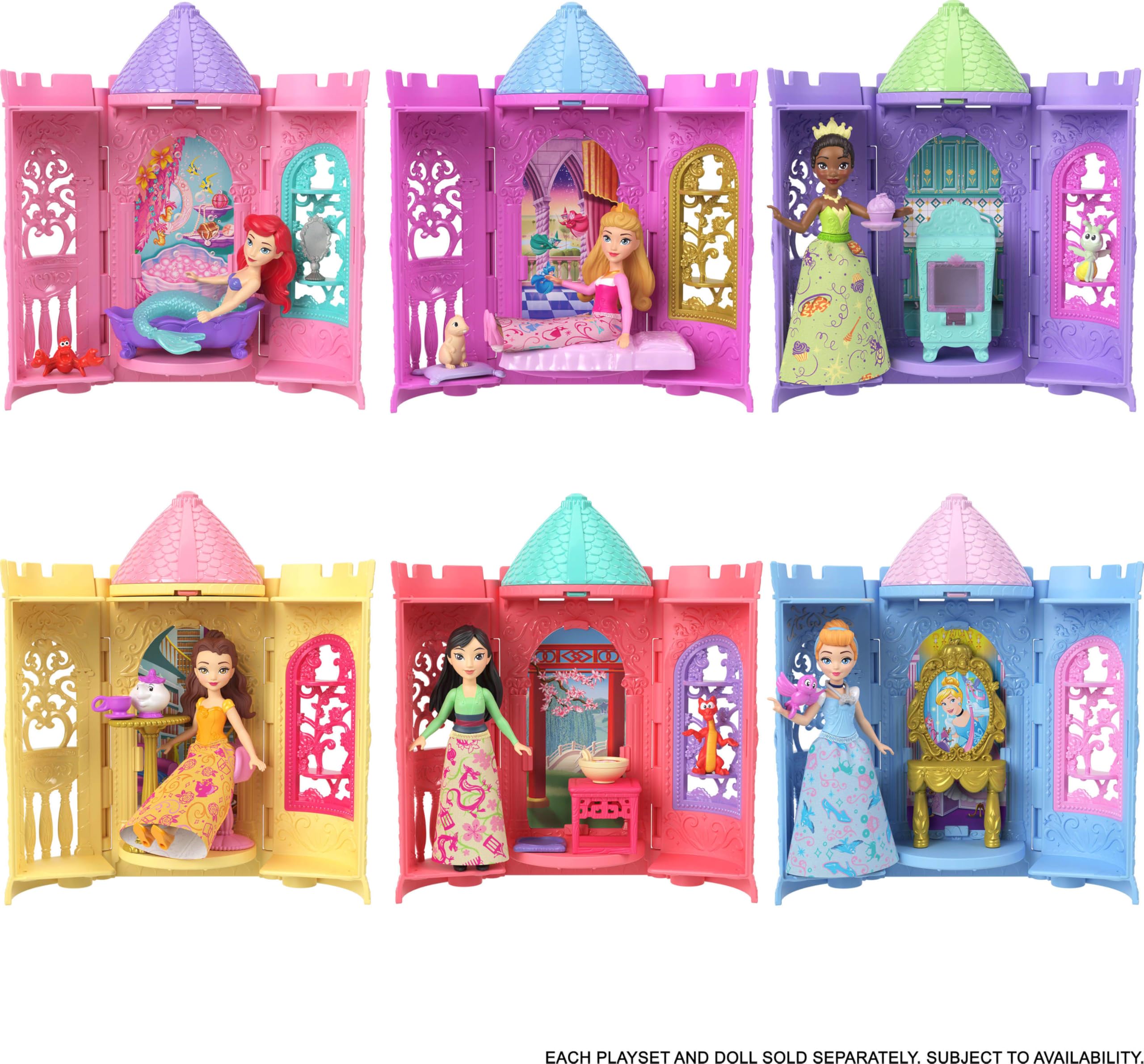 Mattel Disney Princess Tower Surprise - Stacking Playset with Mystery Doll & Accessories 6