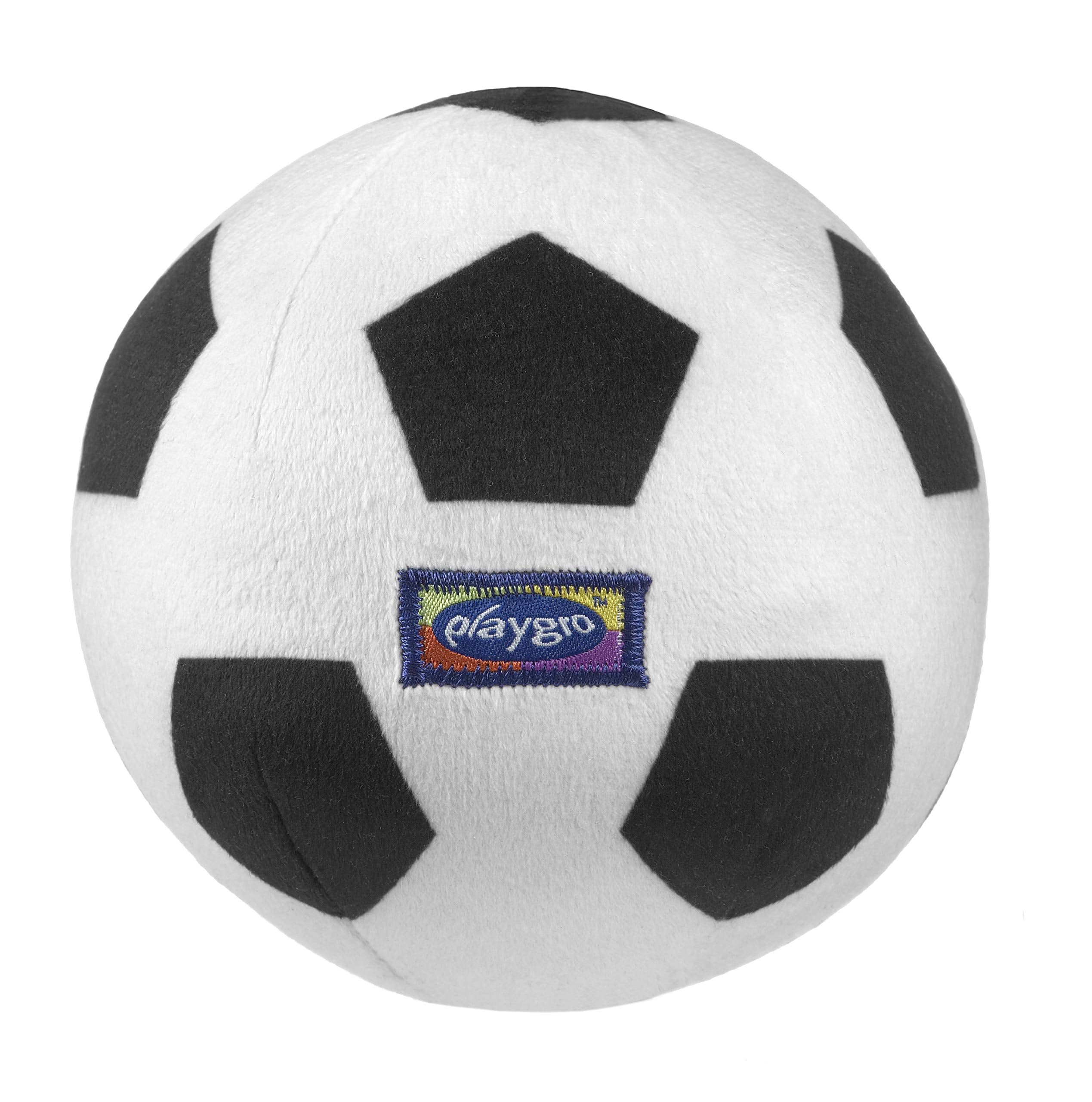Playgro My First Football - Soft Plush Rattle Ball for Babies 6 Months+ 6