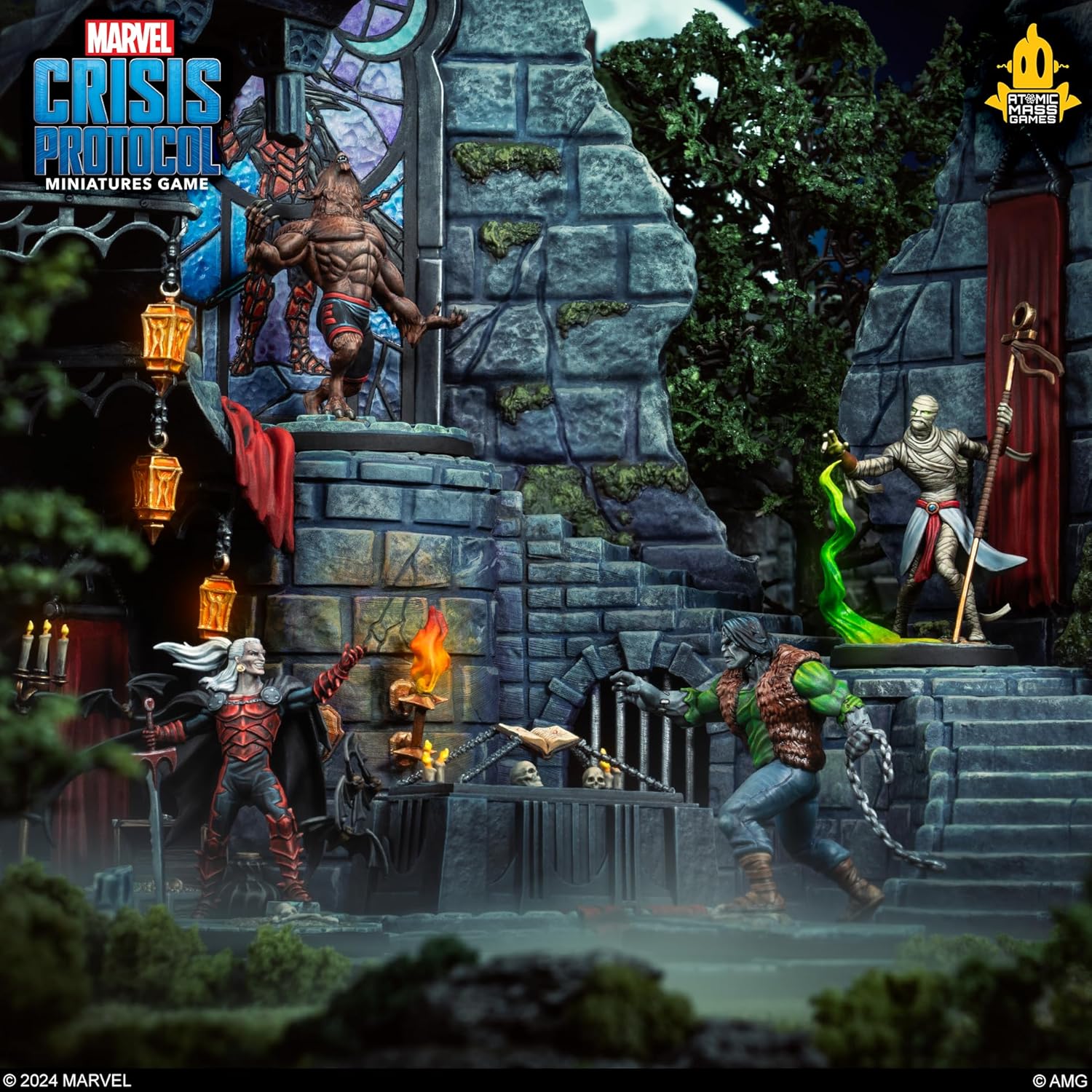 Atomic Mass Games Marvel: Crisis Protocol Tomb of Dracula-Charakterpaket 7