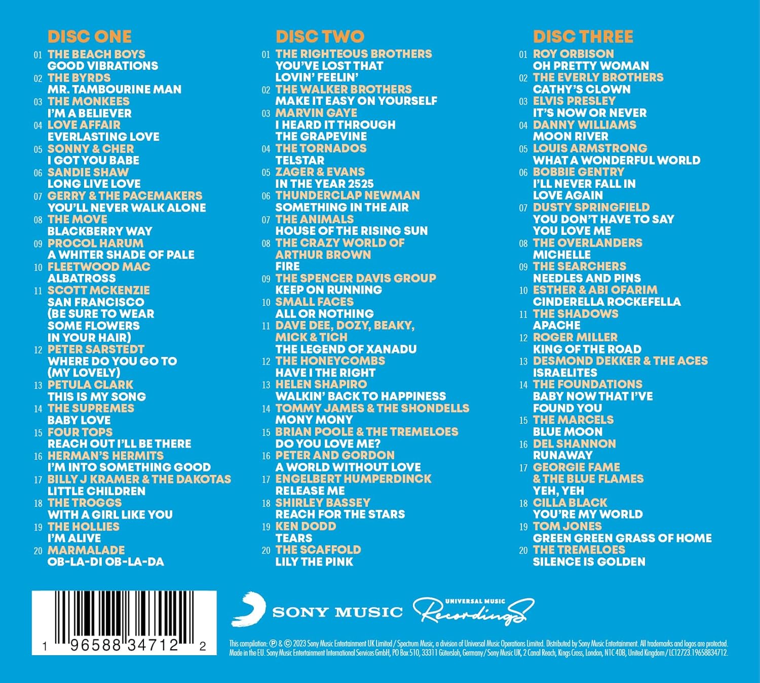 #1s - 60s [Audio CD]