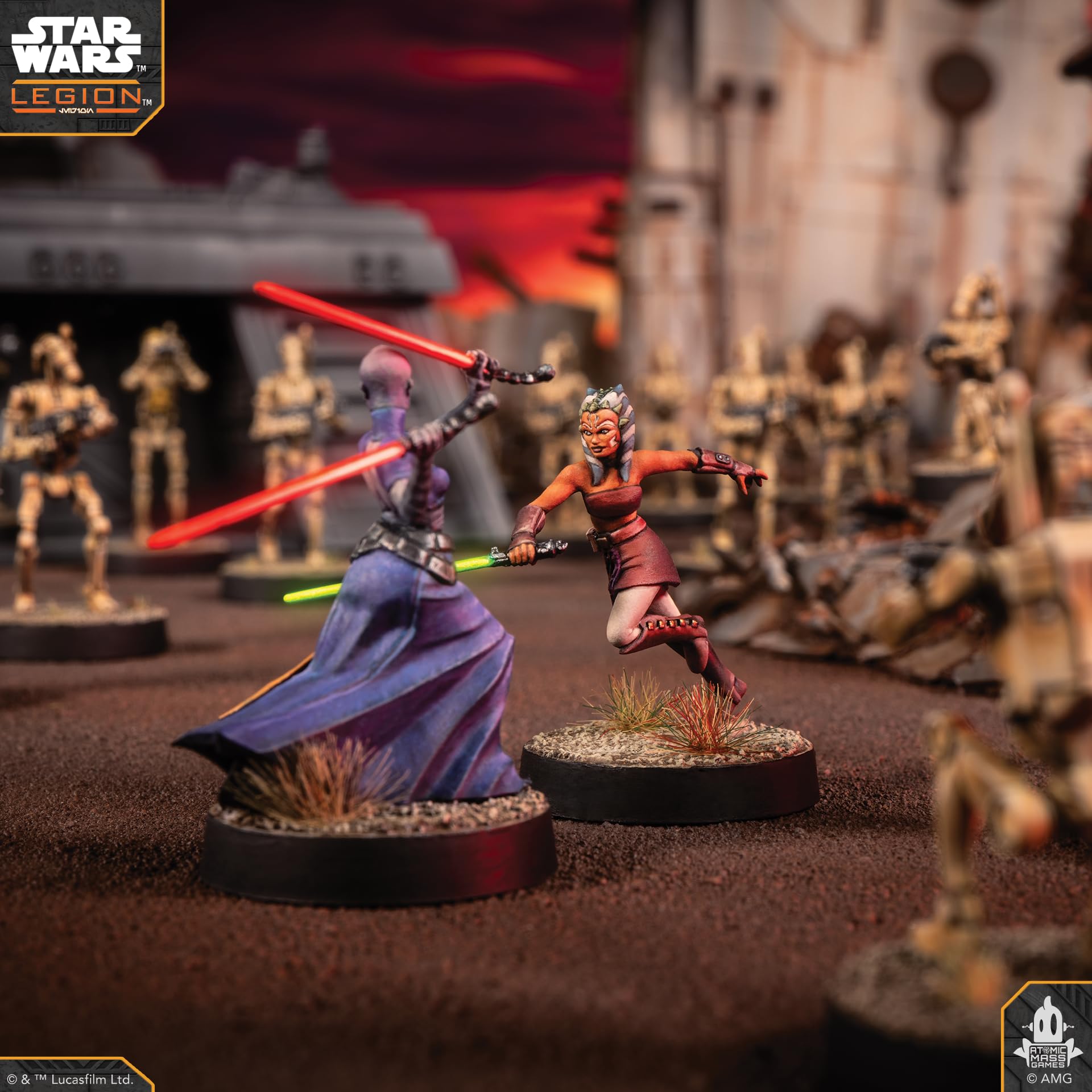 Atomic Mass Games Star Wars: Legion Commander & Padawan Ahsoka Tano Character Expansion 6
