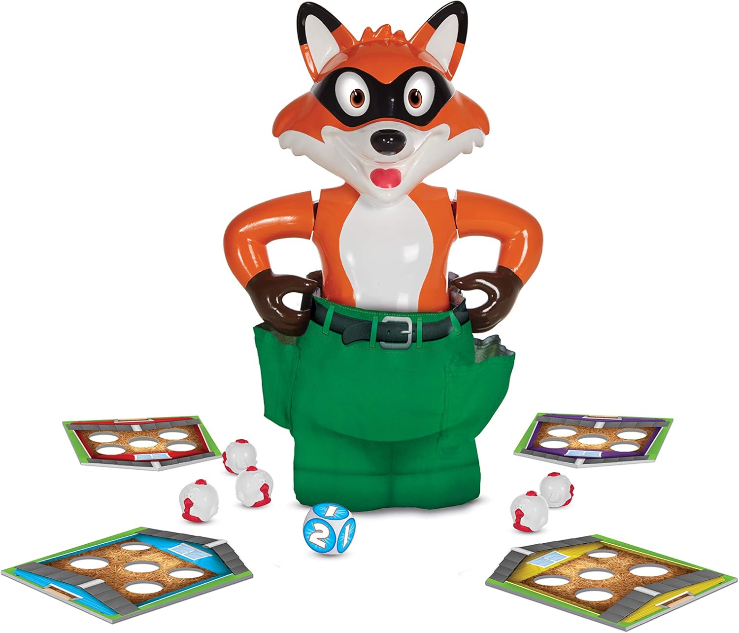 Goliath Foxy Pants Game - Save the Chickens from the Hungry Fox, Board Game for Kids, Ages 4+ 4