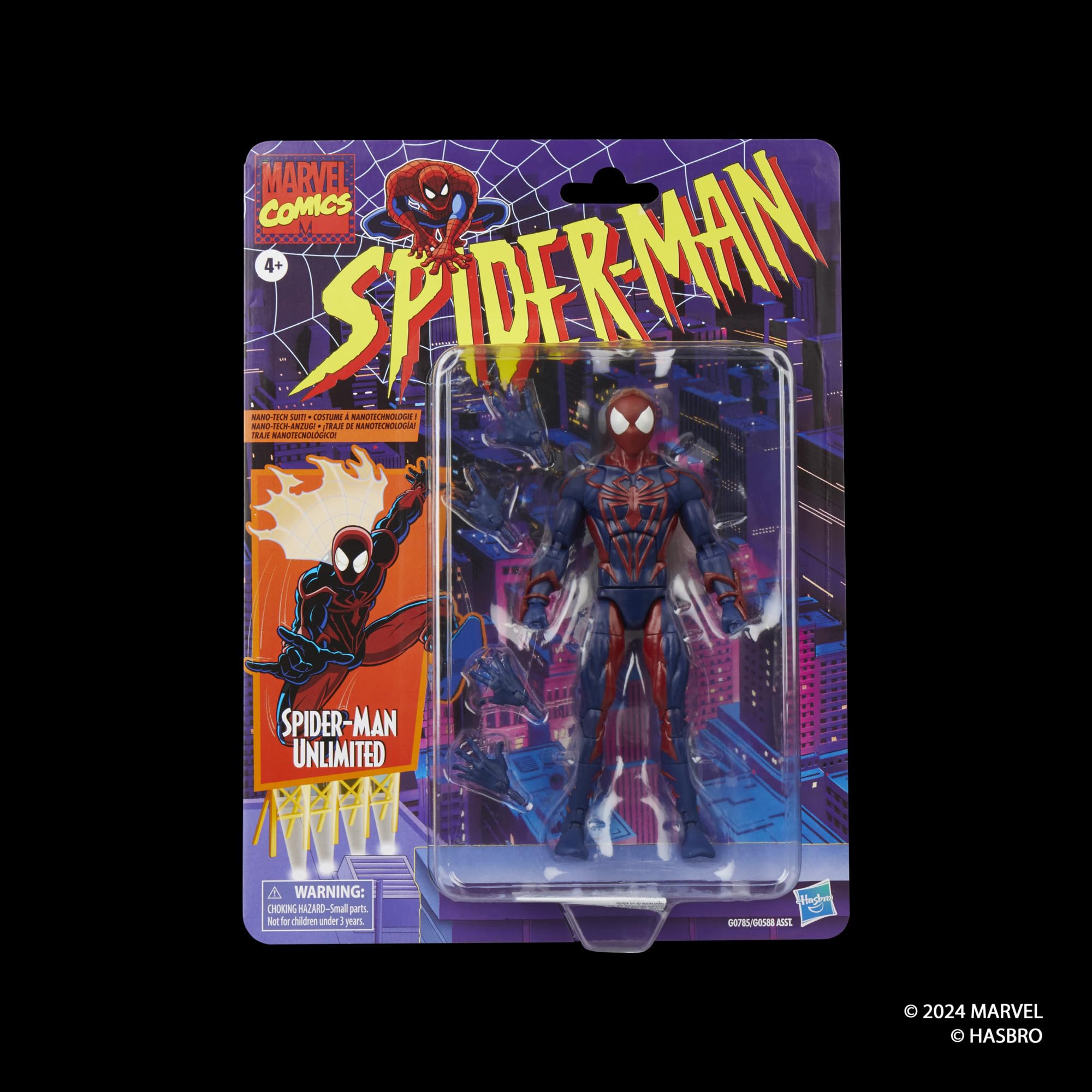 Marvel Legends Series Spider-Man Unlimited Comics Action Figure - 6 Inch Collectible with Articulation & Accessories 11