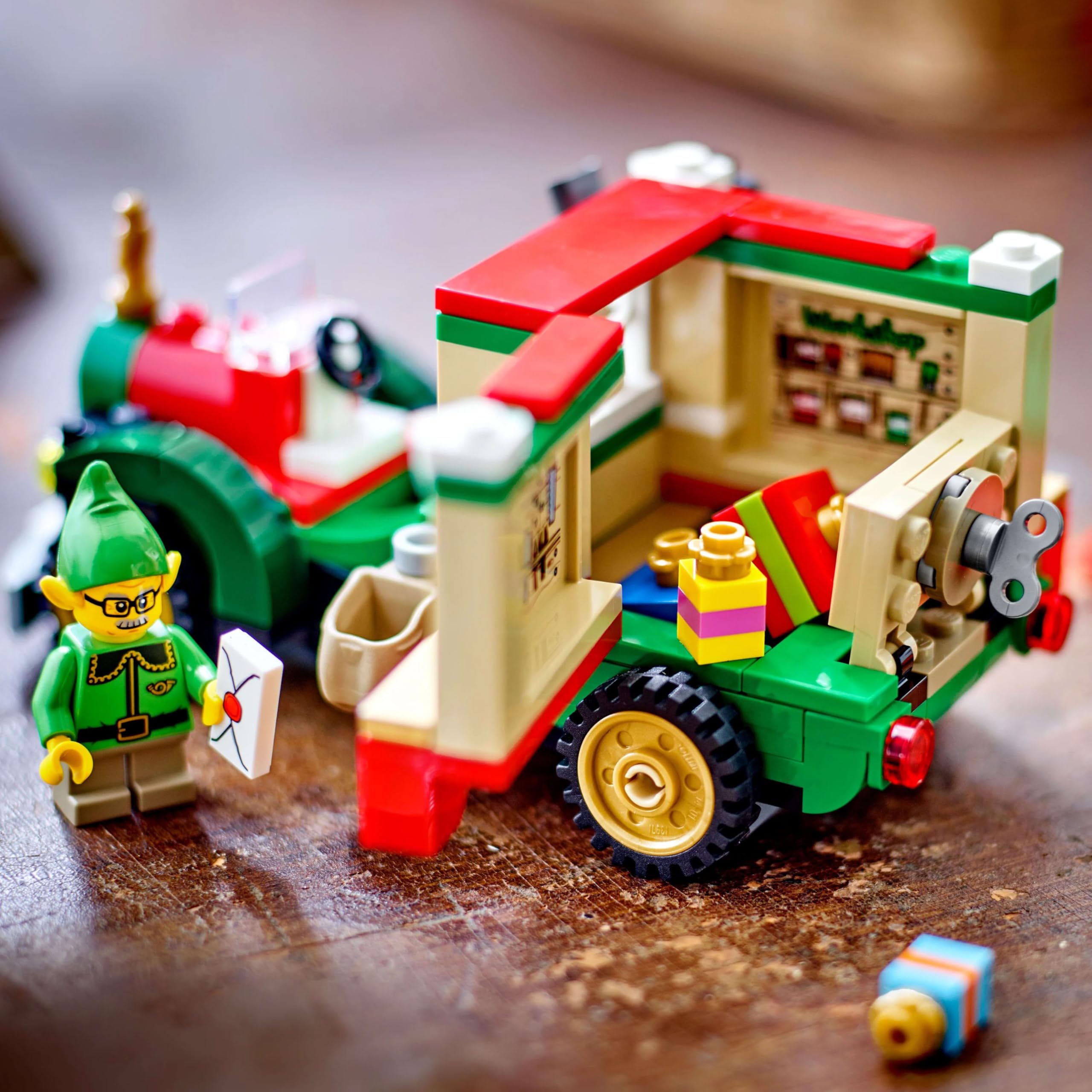 LEGO Santa's Delivery Truck Toy - Building Set for 8+ Year Olds with Elf Minifigure 5