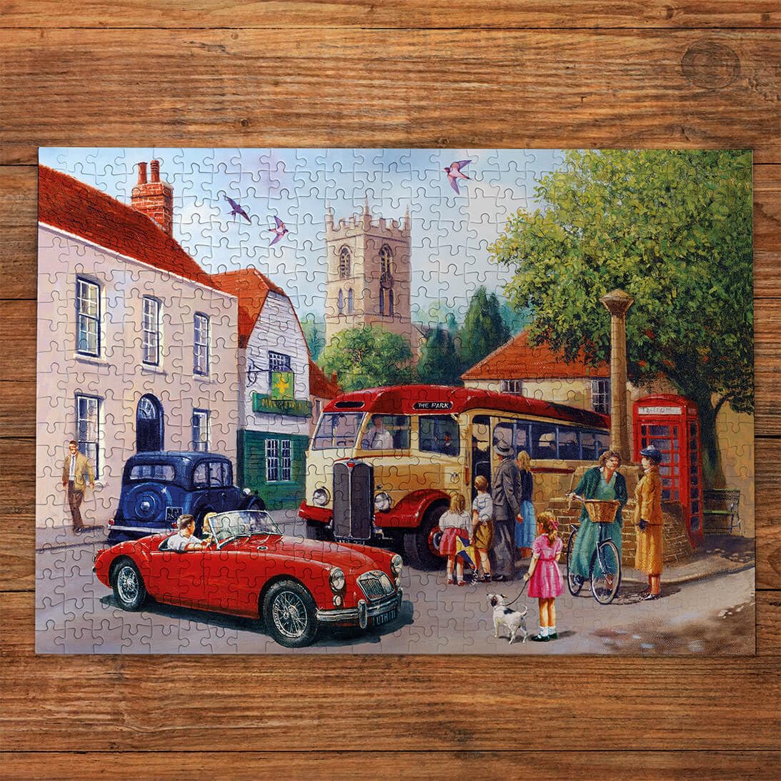 Gibsons Touring the Town 500 Piece Jigsaw Puzzle for Adults | 48 x 34 cm