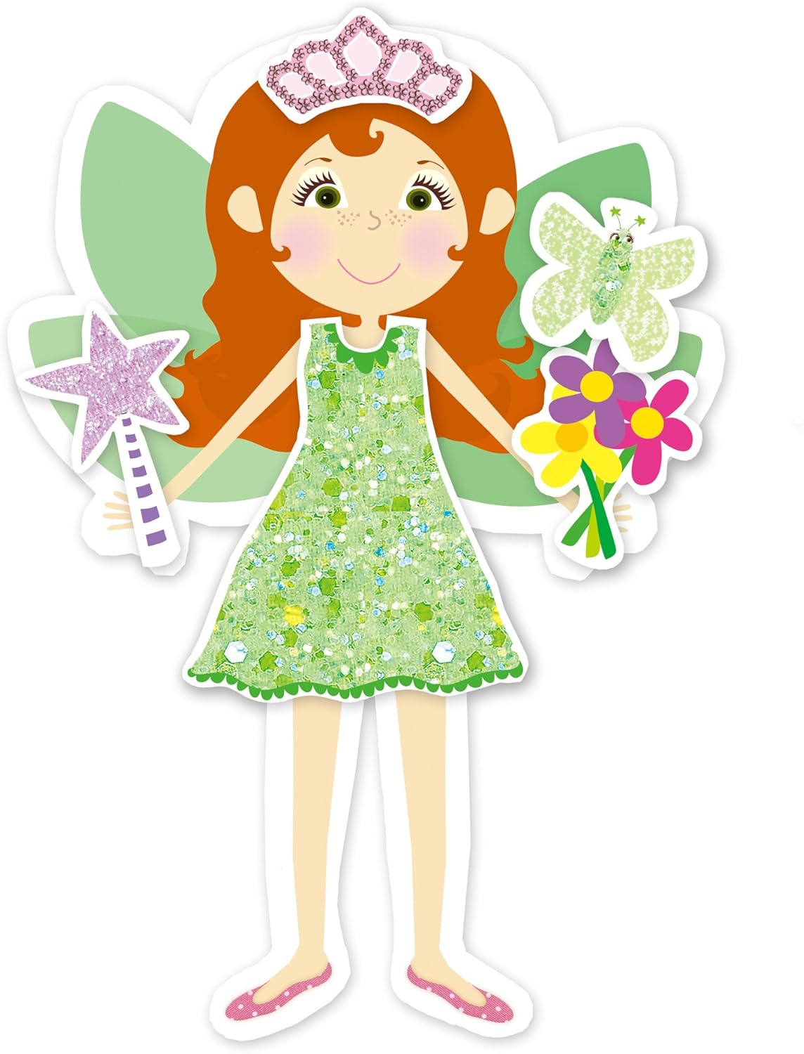 Galt Fairy Dress Up Set - Magnetic Craft Playset for Kids Ages 3+ 6