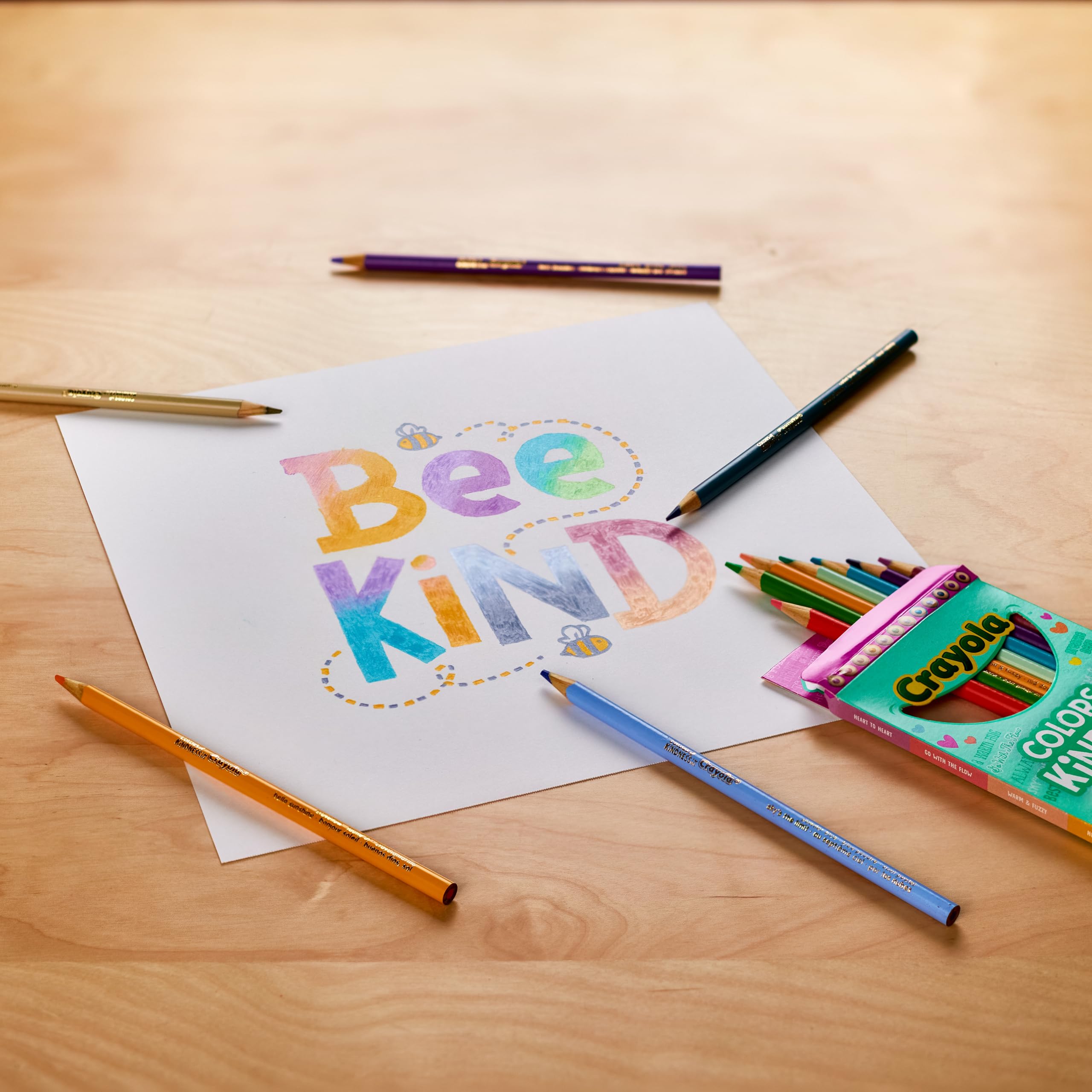 CRAYOLA Colors of Kindness Colored Pencils - Assorted Pastel Colors (Pack of 12) 6
