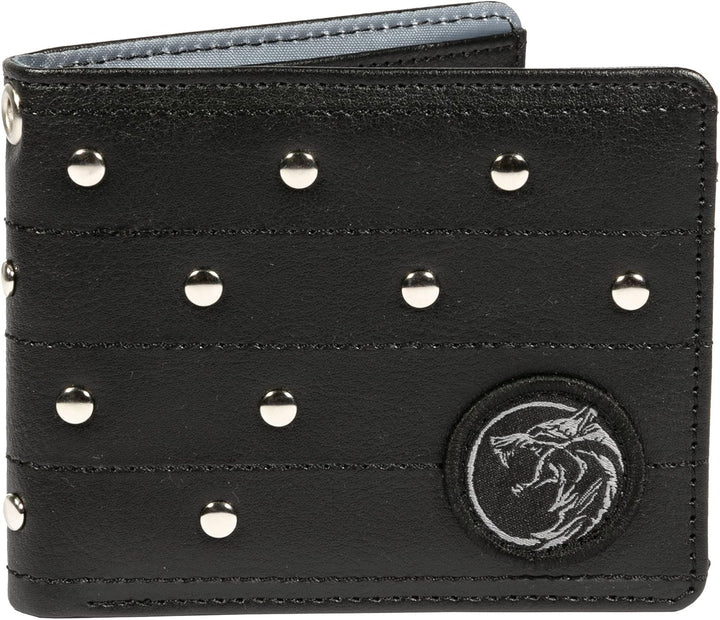 JINX The Witcher Armored Up Bi-Fold Wallet, Black (12029-NAA-00-OSS-000)