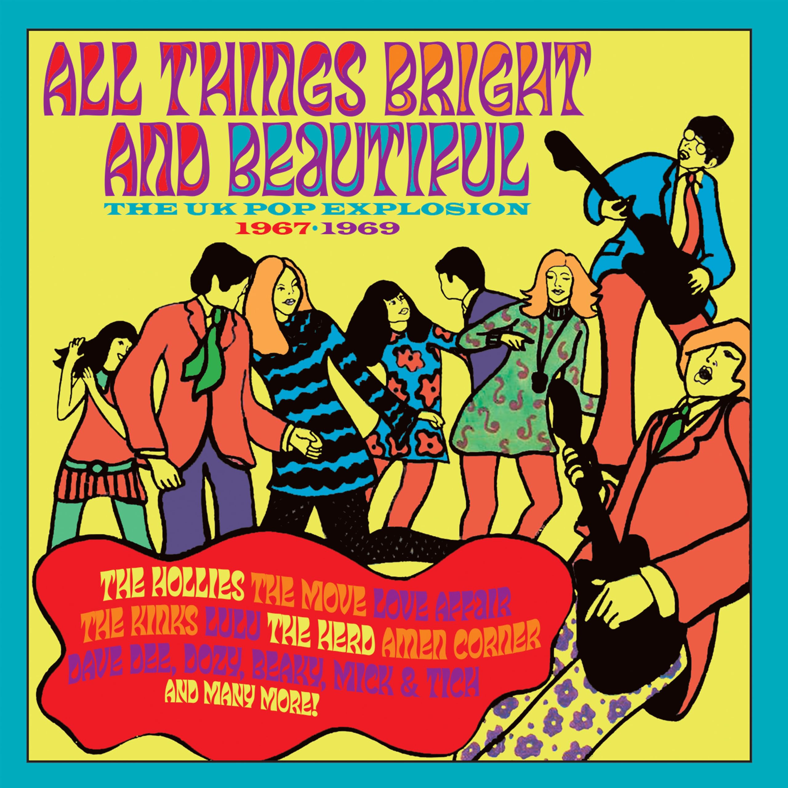 All Things Bright and Beautiful: Die britische Pop-Explosion 1967–1969 [3CD Clamshell]