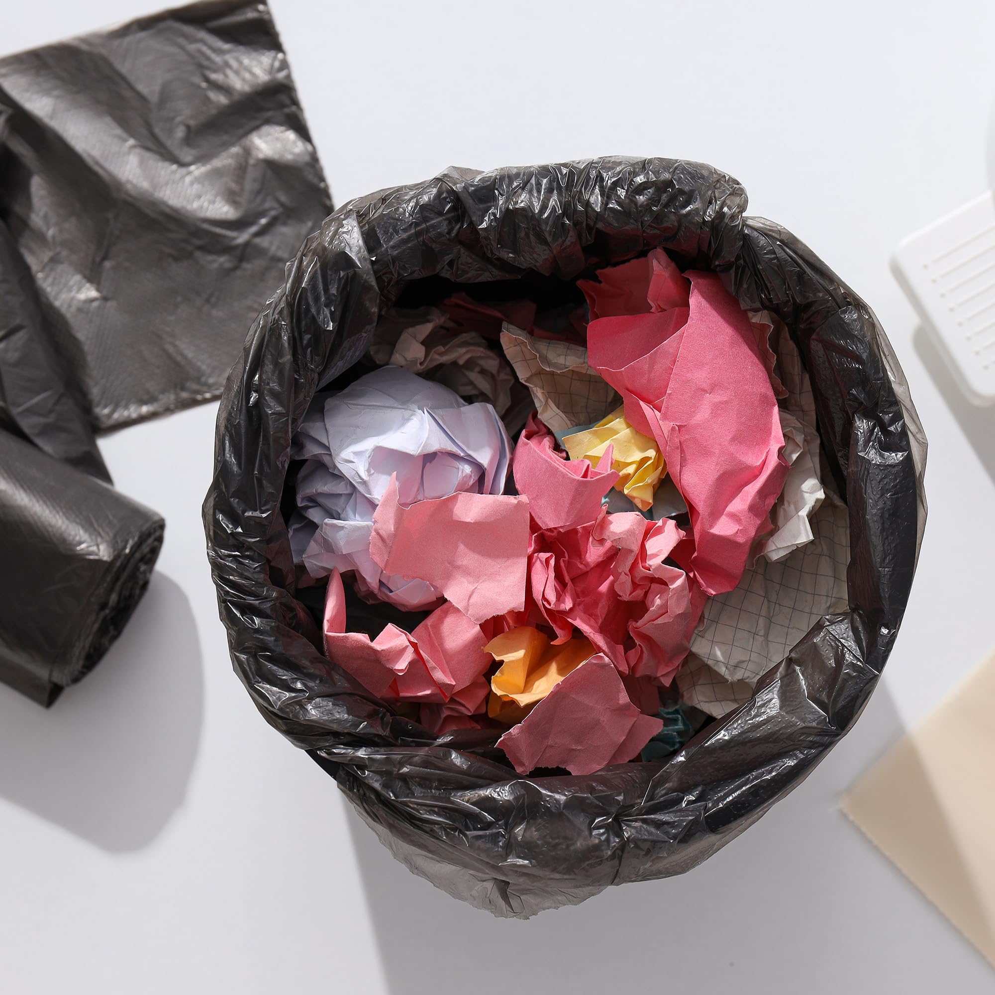 EcoBag Extra Strong Heavy Duty Refuse Sacks - 50 Pack Recyclable Bin Bags 7