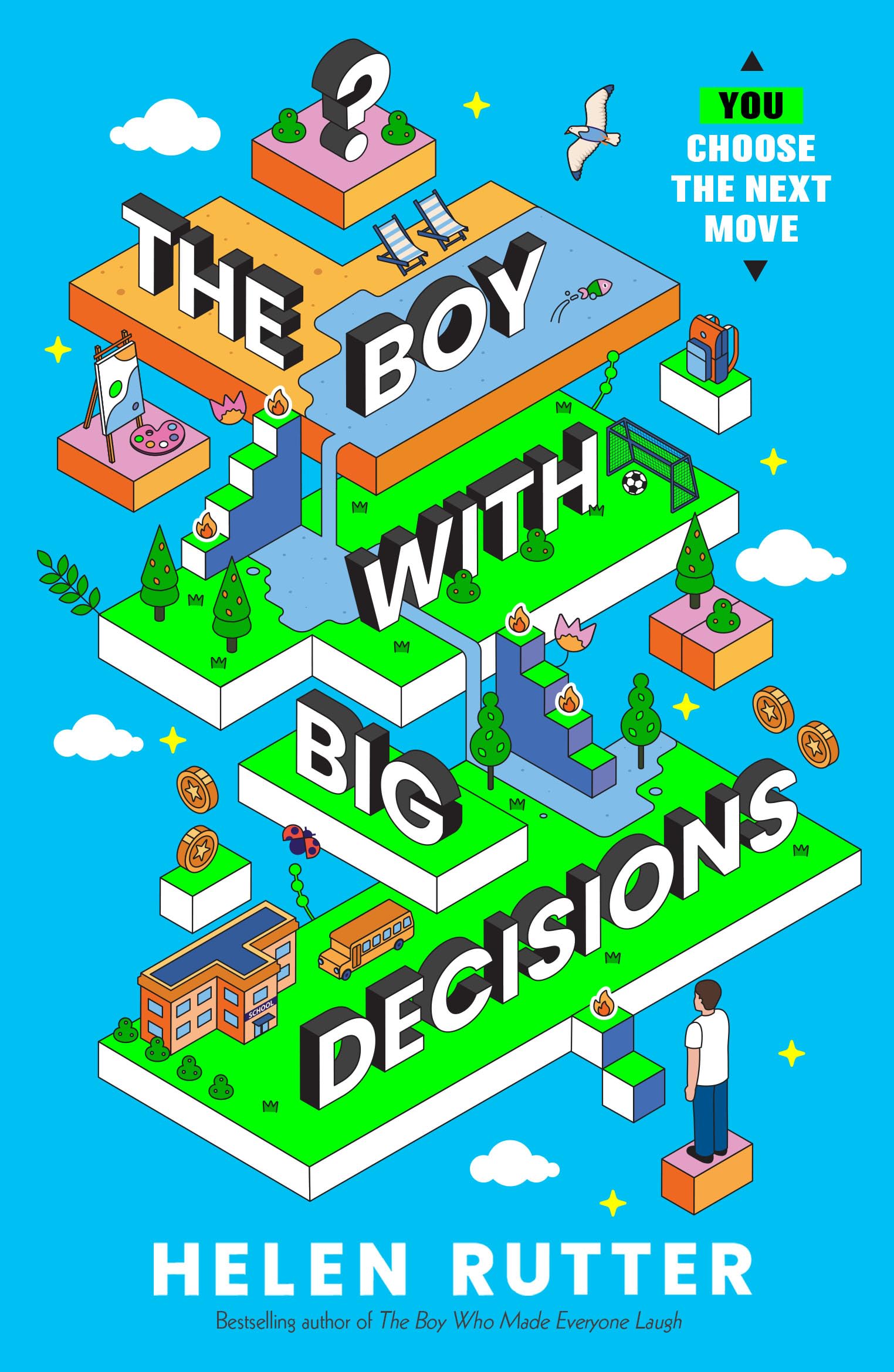 Scholastic The Boy with Big Decisions - Interactive Story Book for Ages 8-12 | Paperback 1
