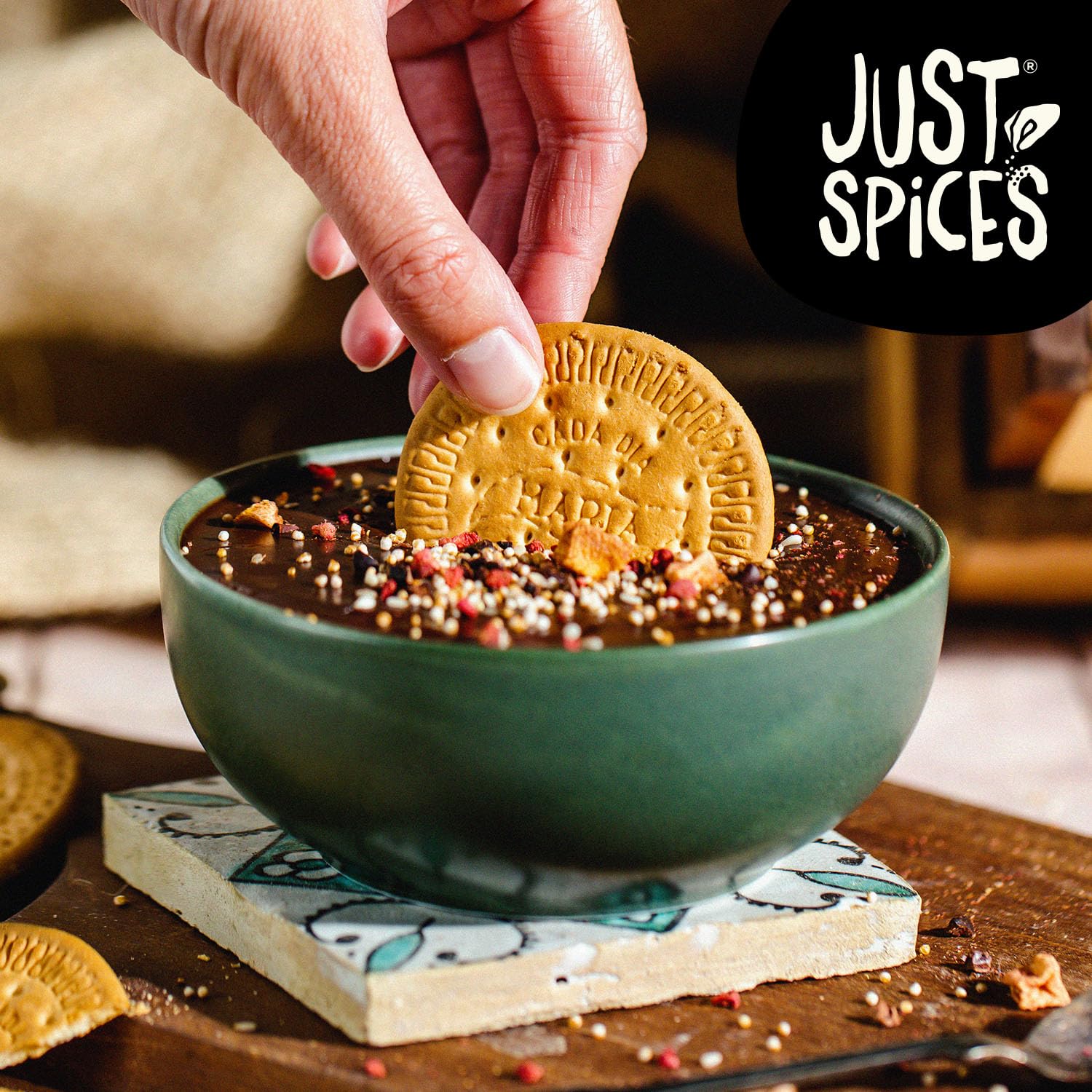 Just Spices Cocoa Banana Porridge Spice, 55g - Natural Mix for Chocolatey Banana Porridge & Desserts 6