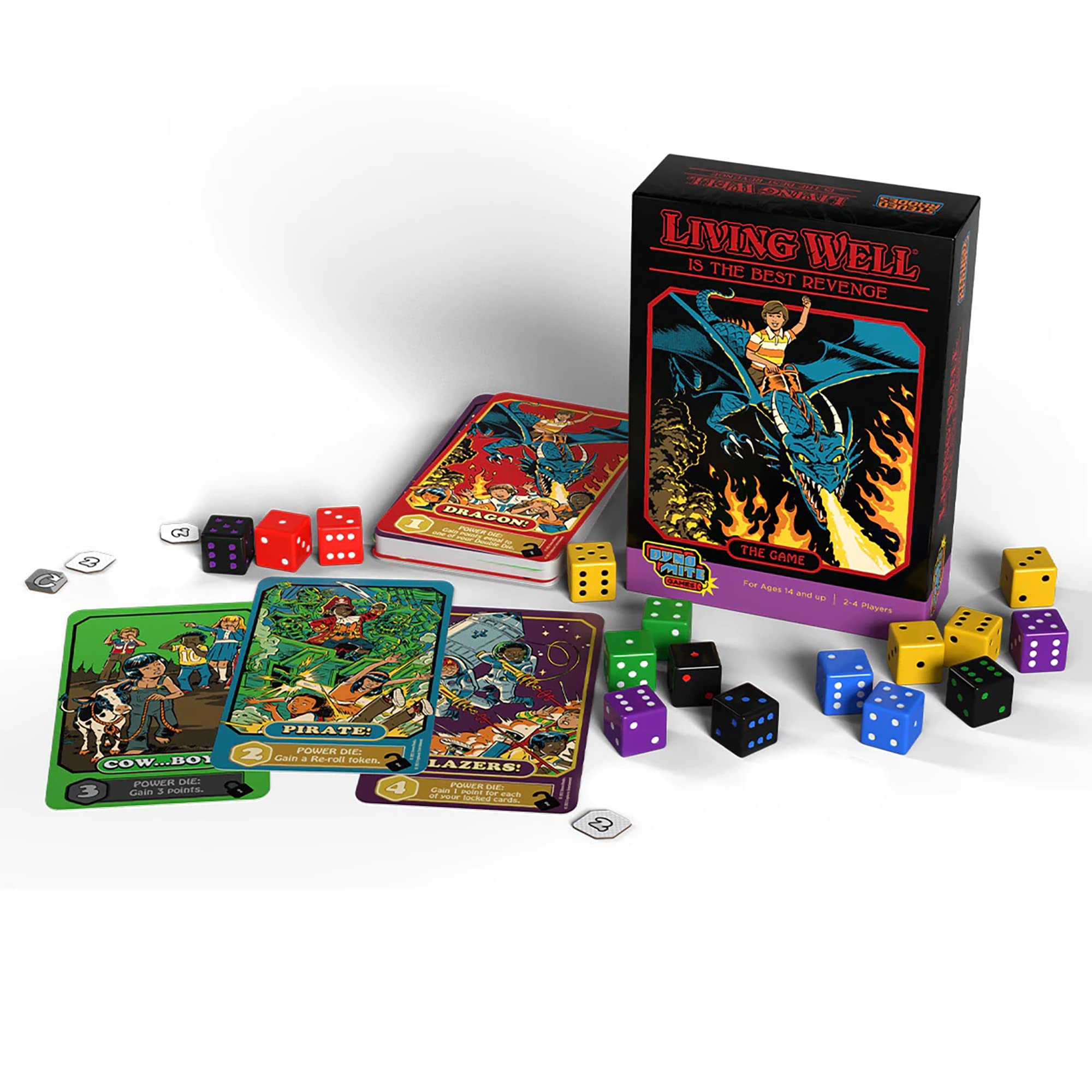 Cryptozoic Entertainment Living Well ist das beste Rache-Kartenspiel 4
