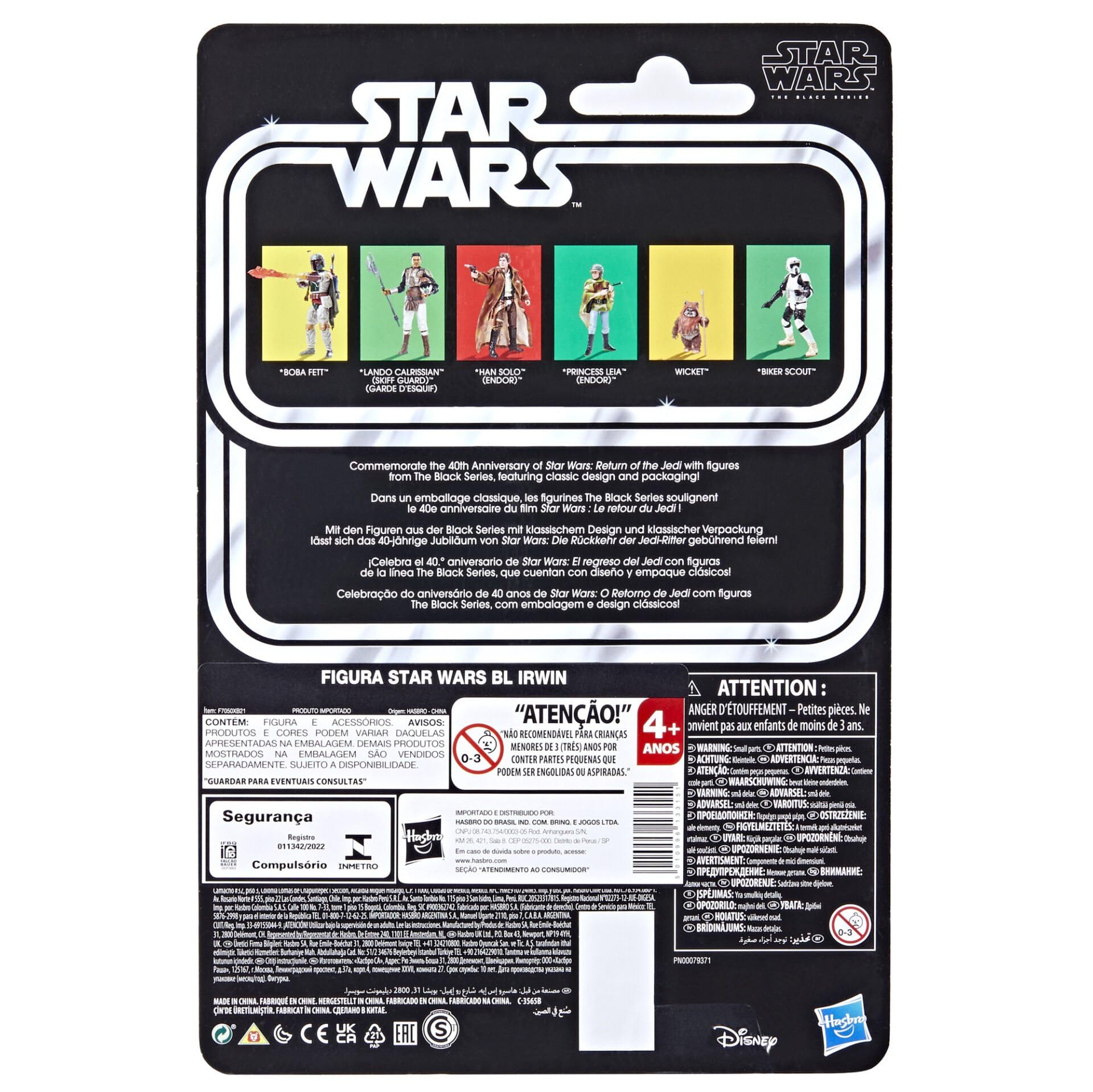 Hasbro Star Wars The Black Series Wicket Action Figure - 6-Inch Collectible from Return of the Jedi 19