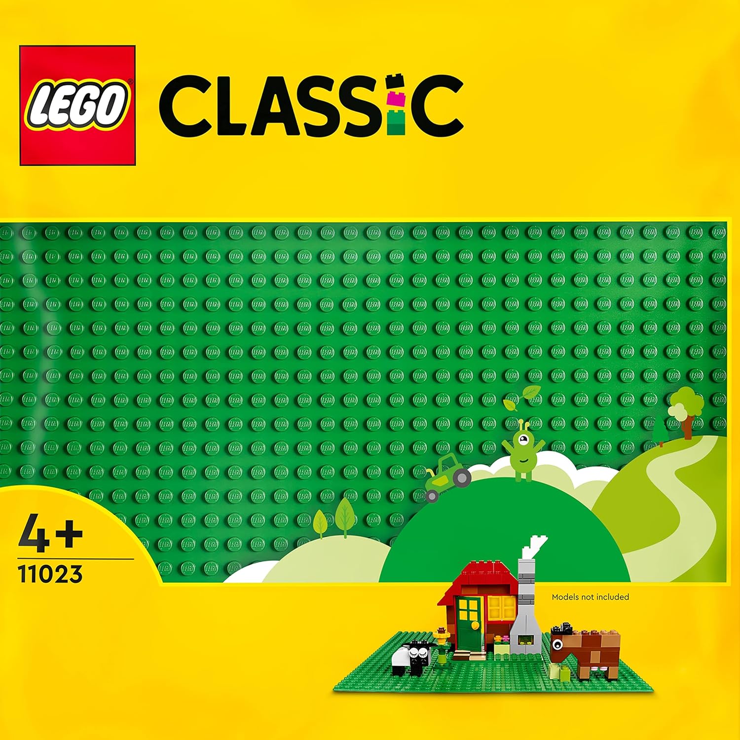 LEGO Classic 32x32 Green Baseplate Building Base
