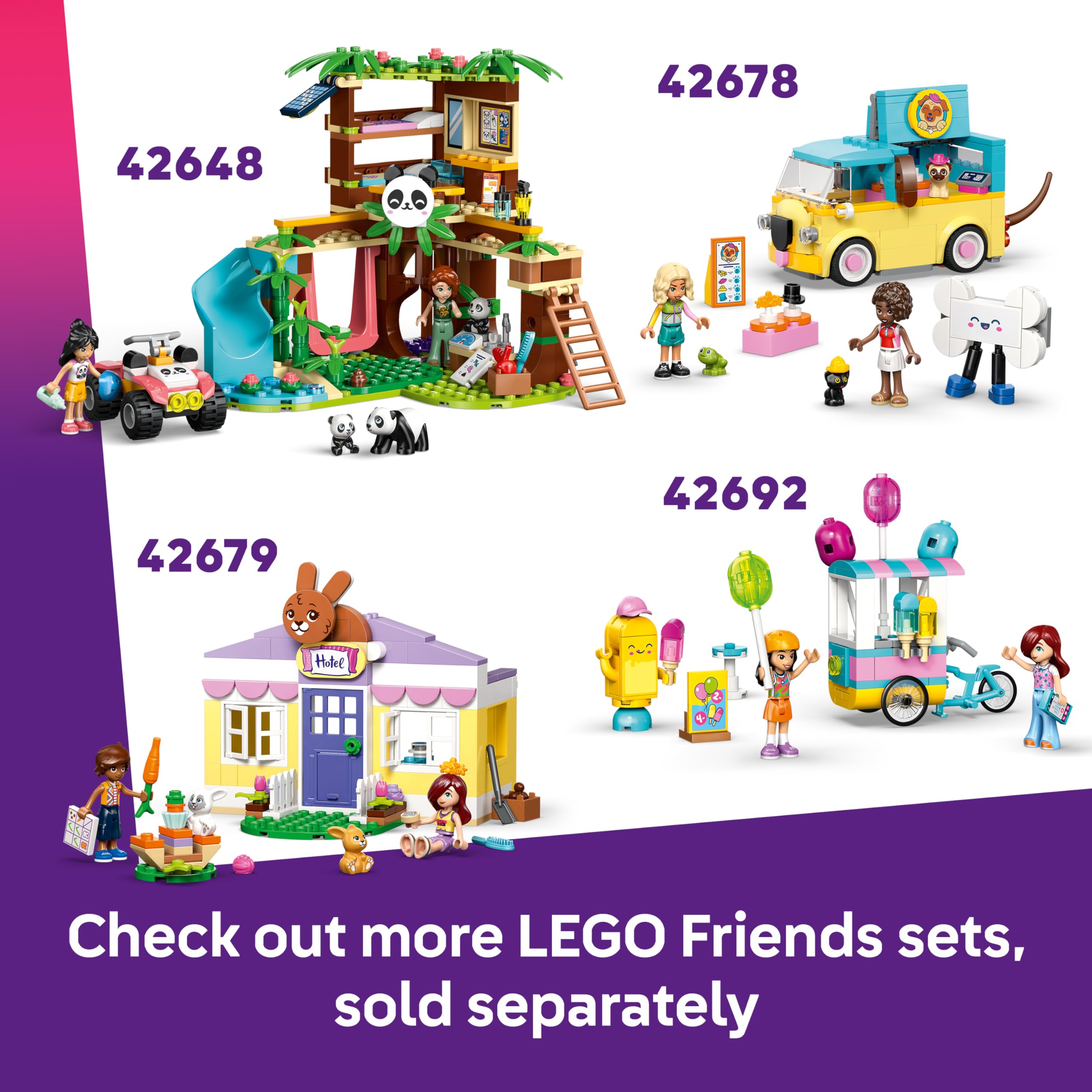 LEGO Friends Axolotl Adventure Boat Toy 42681 | Ages 5+ | Includes 2 Mini Dolls & 2 Axolotl Figures 8