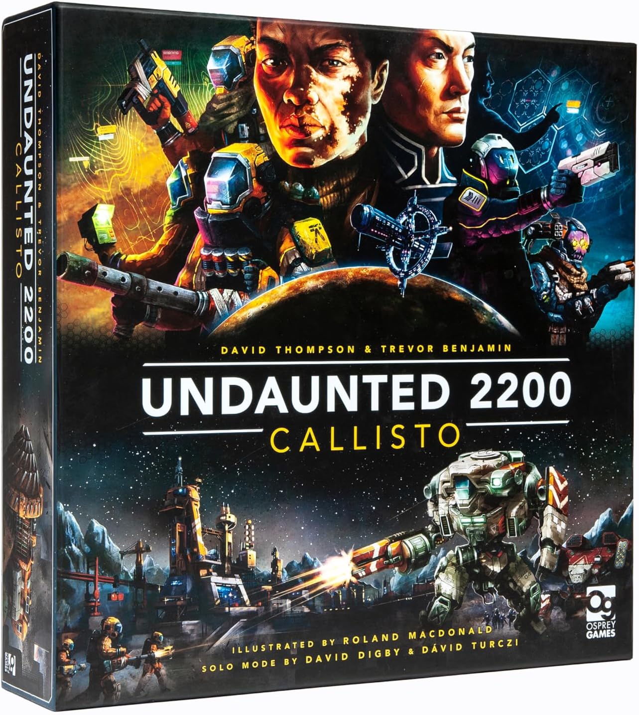 Undaunted: Callisto Sci-Fi Board Game 7