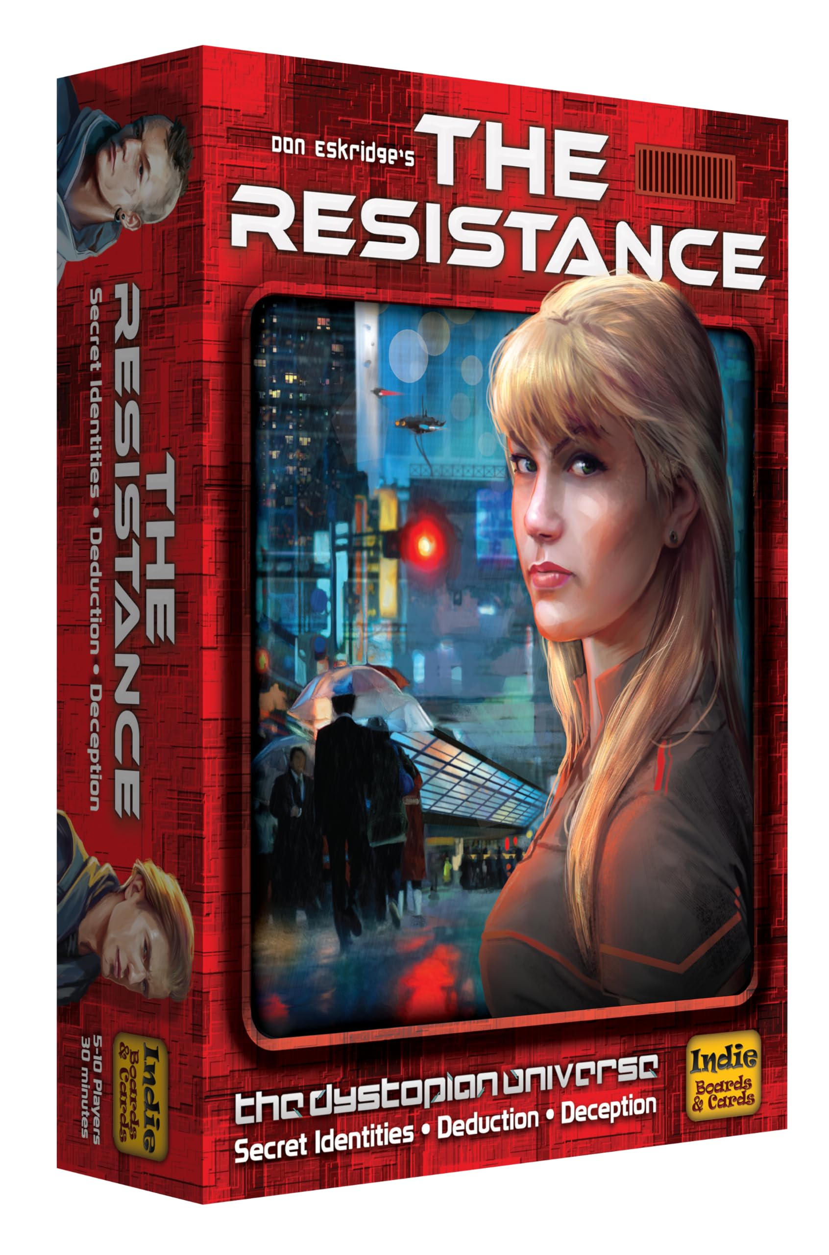 Indie Boards and Cards The Resistance: Inquisitor Expansion - Social Deduction Board Game | 5-10 Players | Ages 13+ | 30 Min Playtime 1