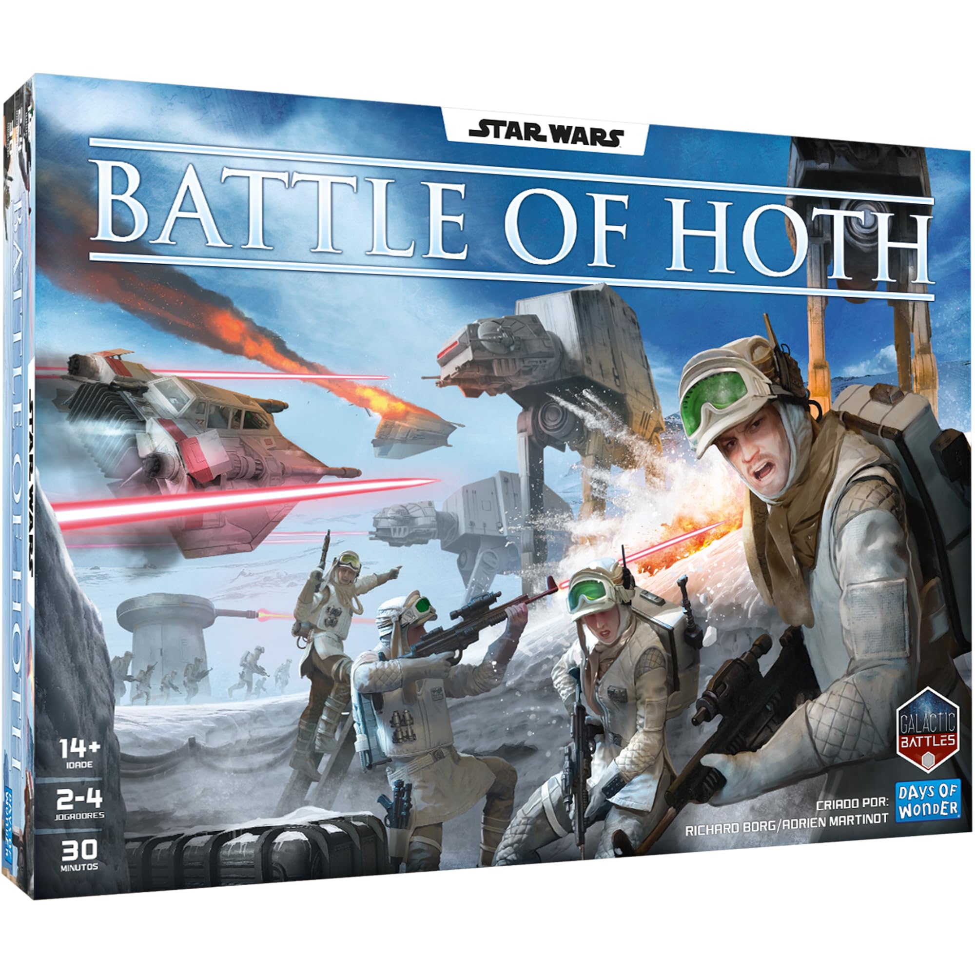 Asmodee Star Wars: Battle of Hoth Miniatures Board Game