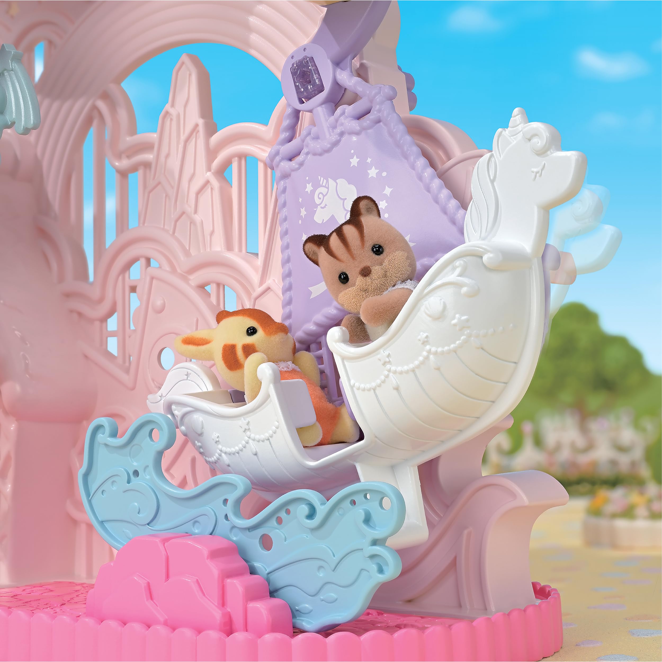 EPOCH Sylvanian Families Baby Dream Amusement Park Playset | Ages 3+ | Model 5841 4