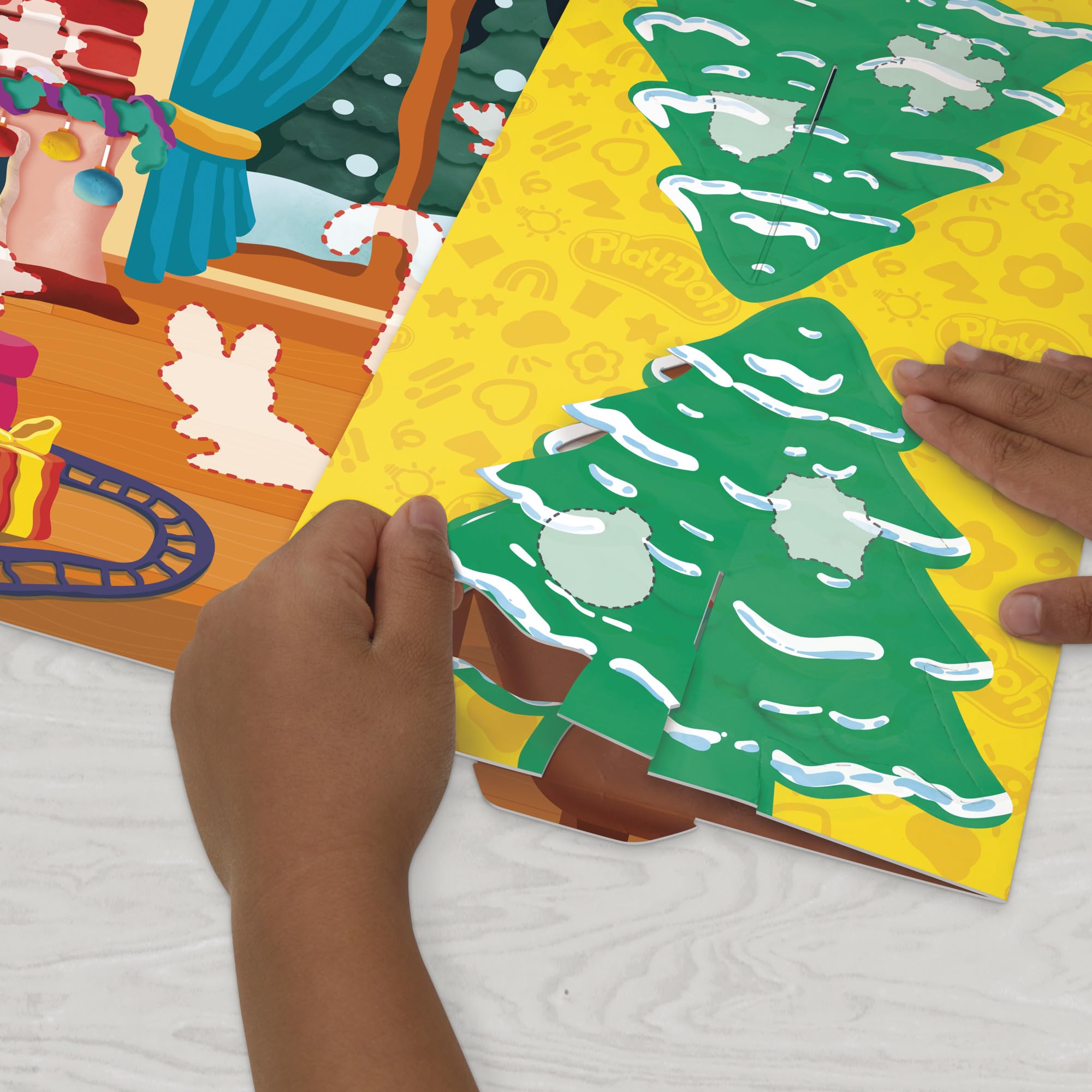 Play-Doh Holiday Advent Calendar - 24 Days of Creative Play for Kids 3+ 9