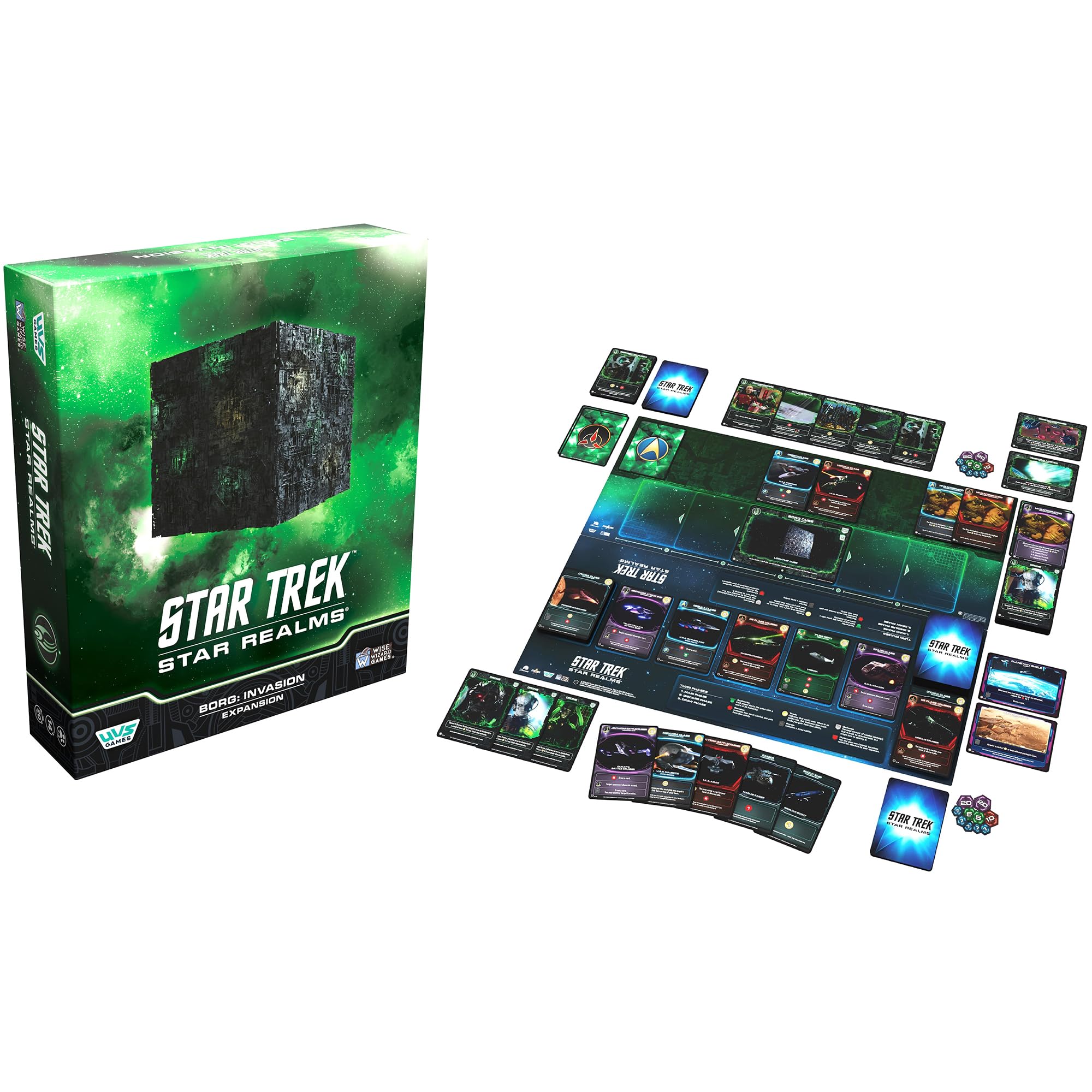 Star Trek: Star Realms - Borg Invasion Expansion Deck Building Card Game 9