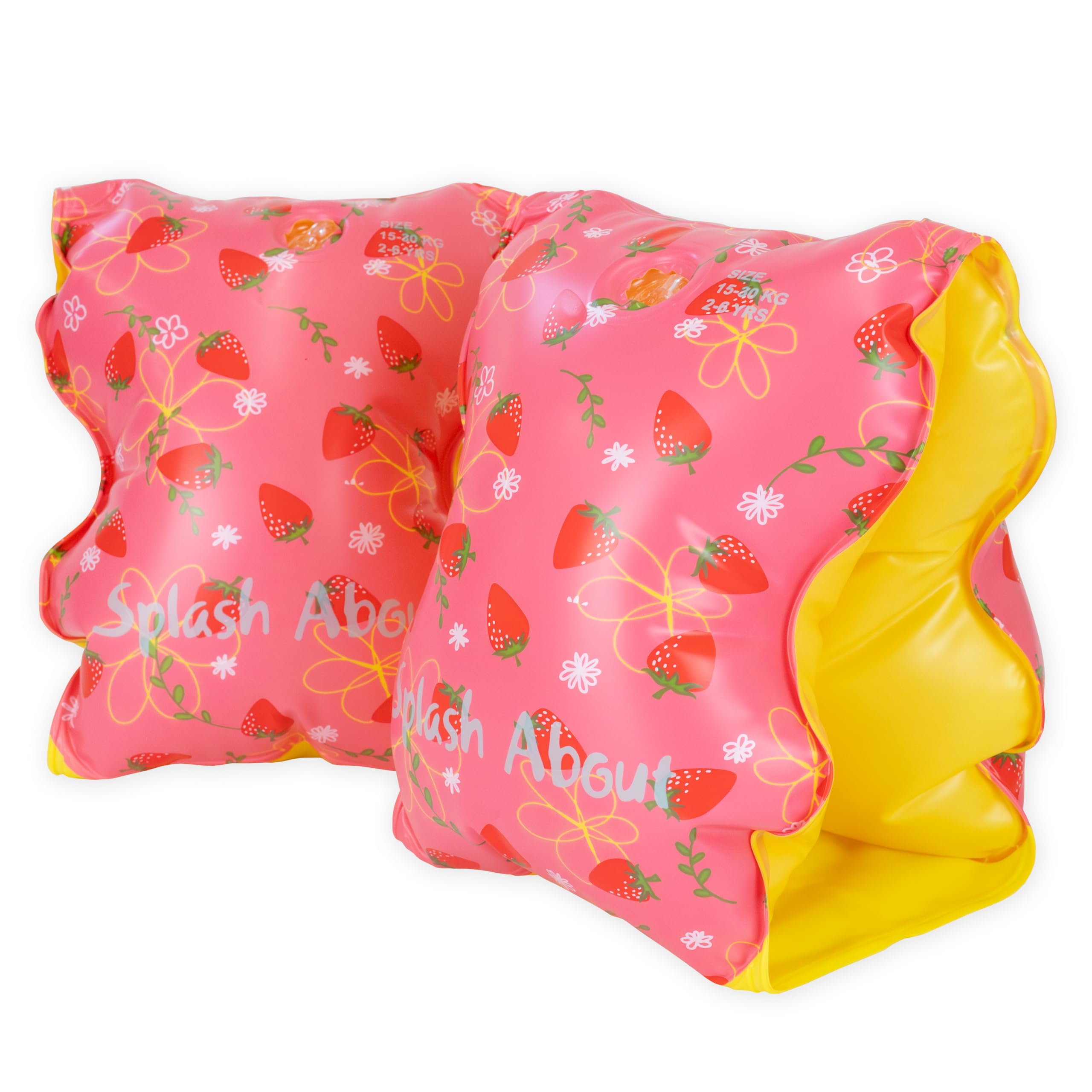 Splash About Armbands for Children Aged 0-6 Years - Strawberry Field Design