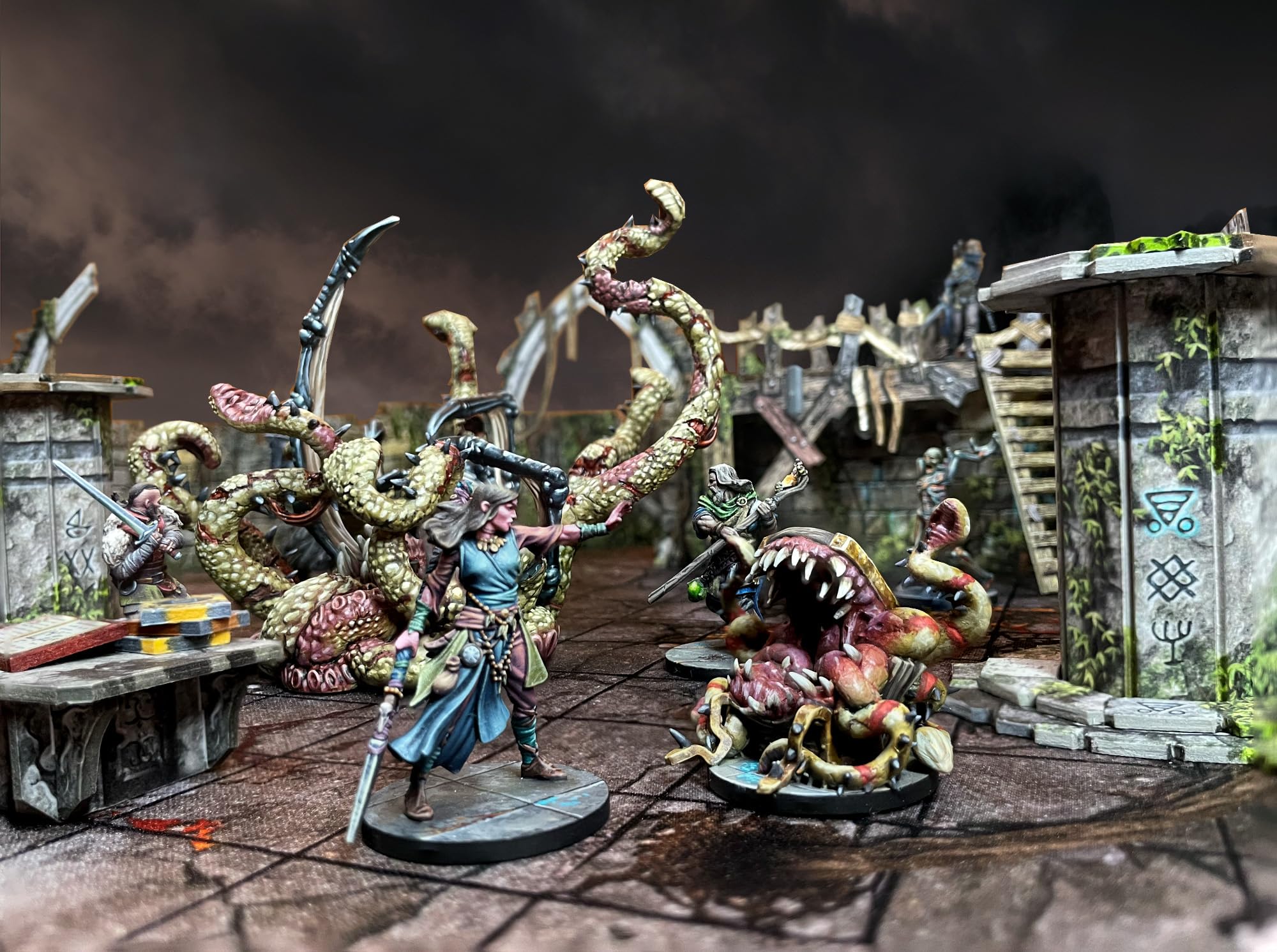 Battle Systems Maladum: Oblivion's Maw Expansion - Fantasy Dungeon Crawler with 3D Terrain 4