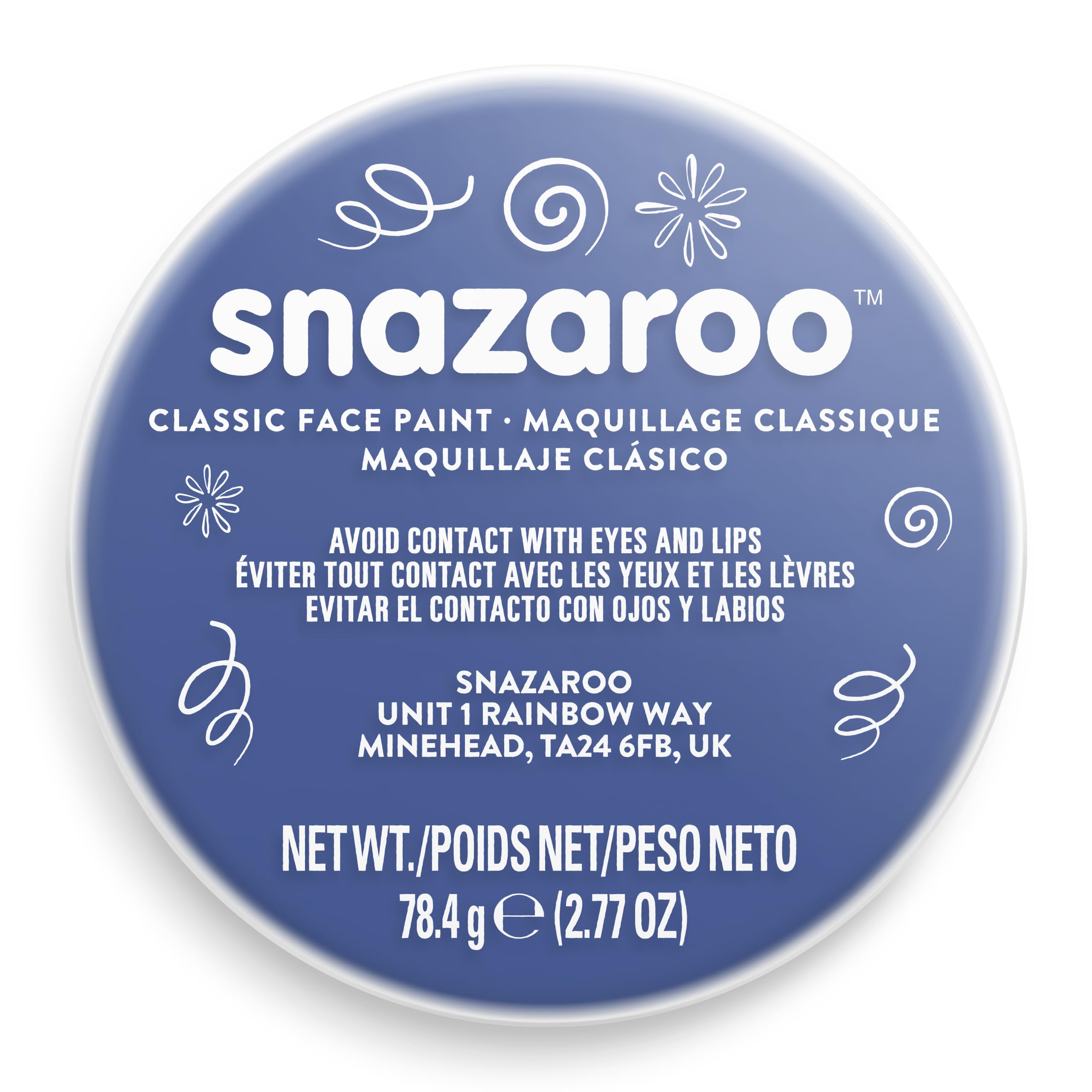 Snazaroo - Royal Blue Classic Face and Body Paint (18ml)