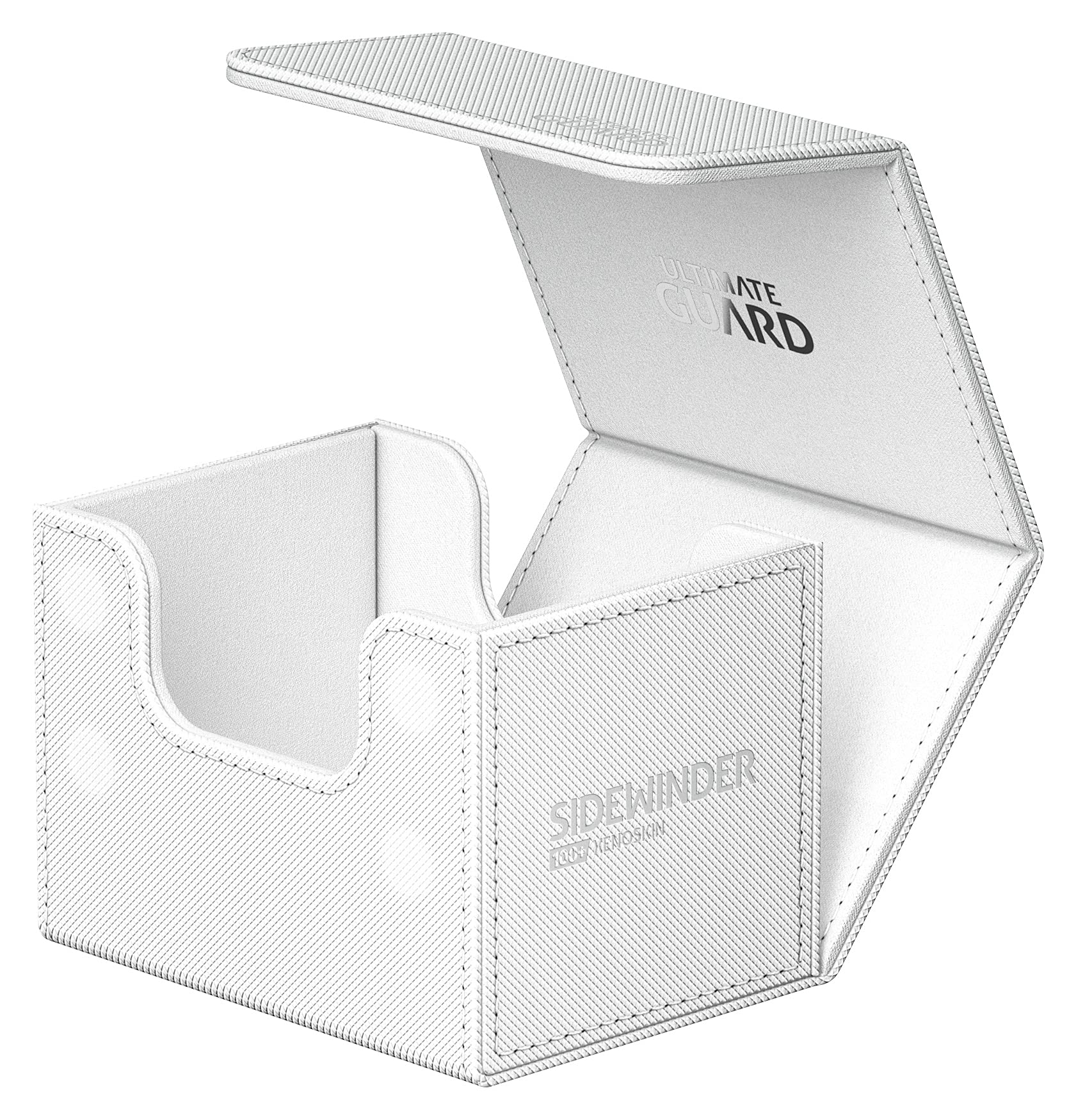 Ultimate Guard Sidewinder 100+ XenoSkin Monocolor White Trading Card Album Box 4