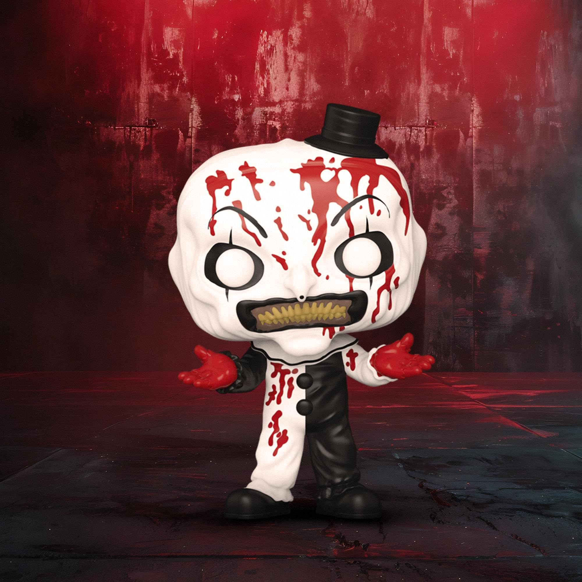 Funko Pop! Movies: Terrifier 2 - Art the Clown (Bloody) Vinyl Figure | 3.75 in