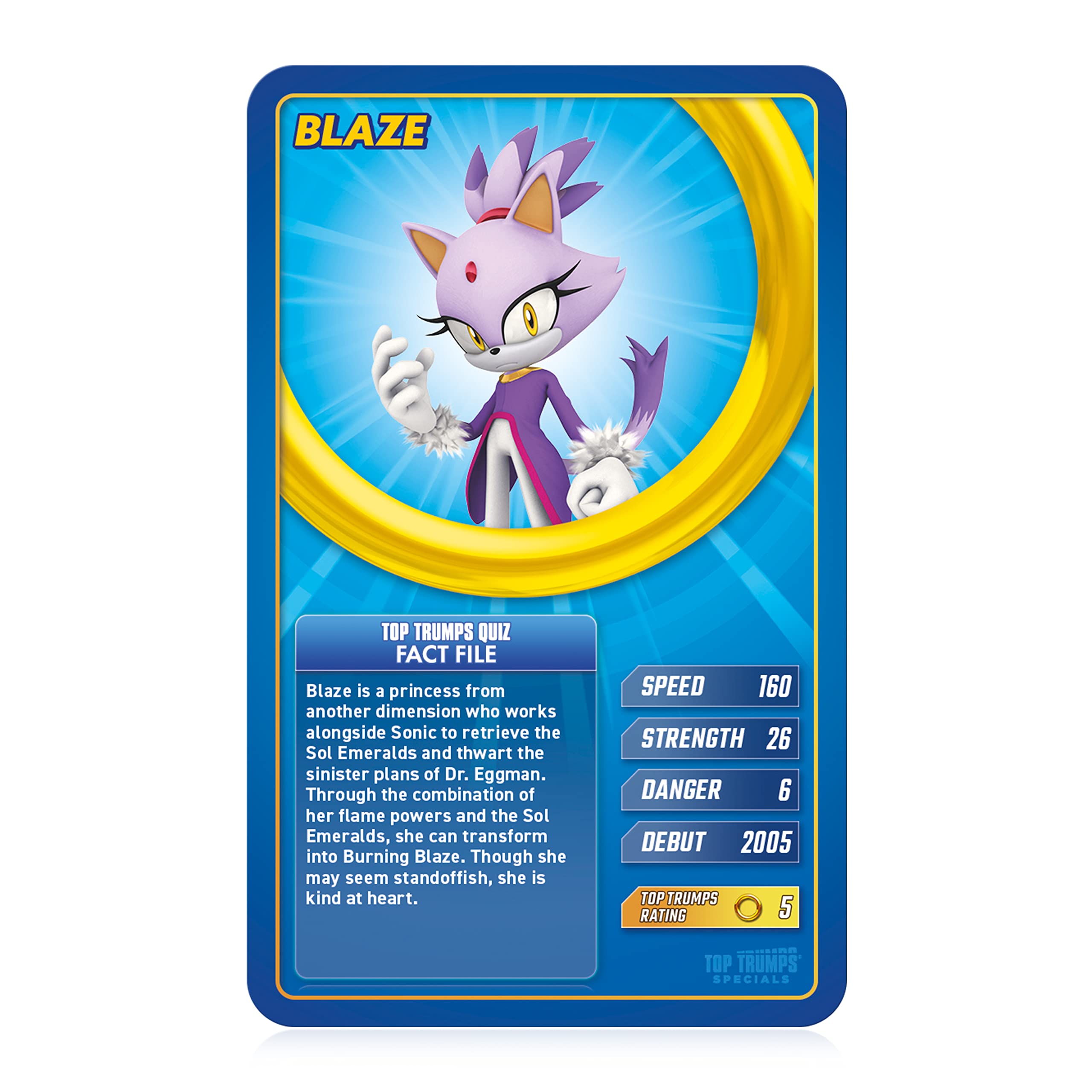 Top Trumps Sonic The Hedgehog Specials Card Game – 30 Heroes & Villains from Sega Gaming History 3