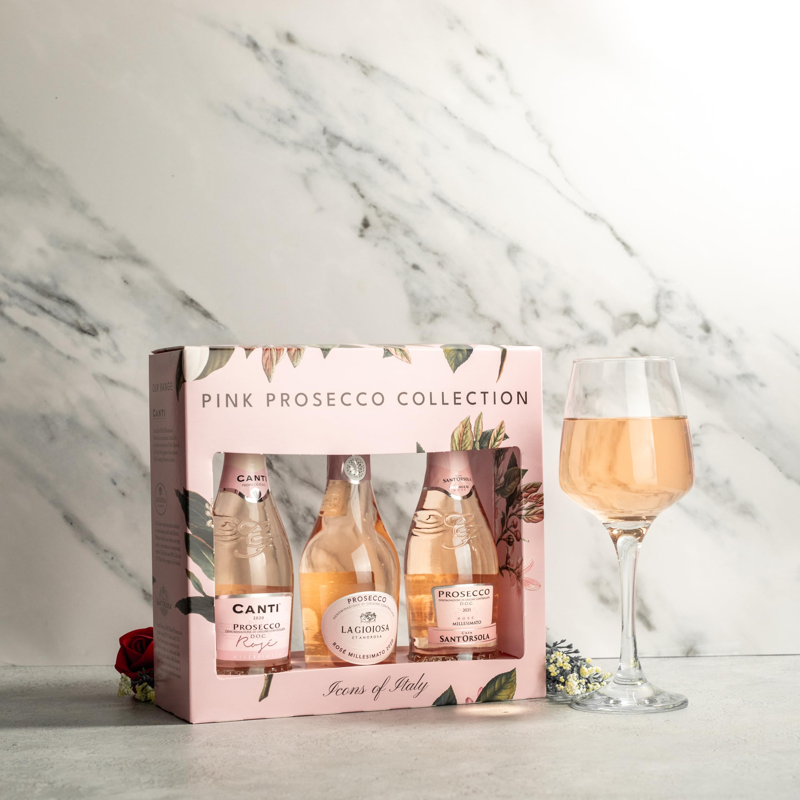Interstellar Cellar - Pink Prosecco Collection Gift Box (3 Bottles)