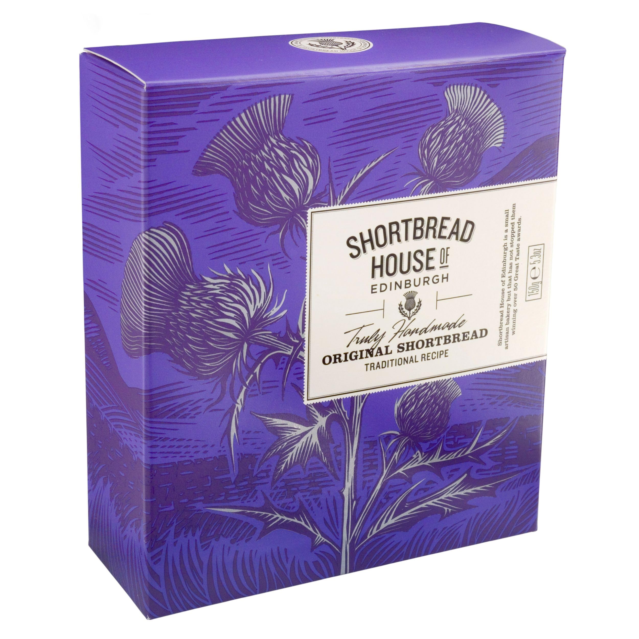 Shortbread House of Edinburgh Mini Handmade Scottish Shortbread Biscuits 150g