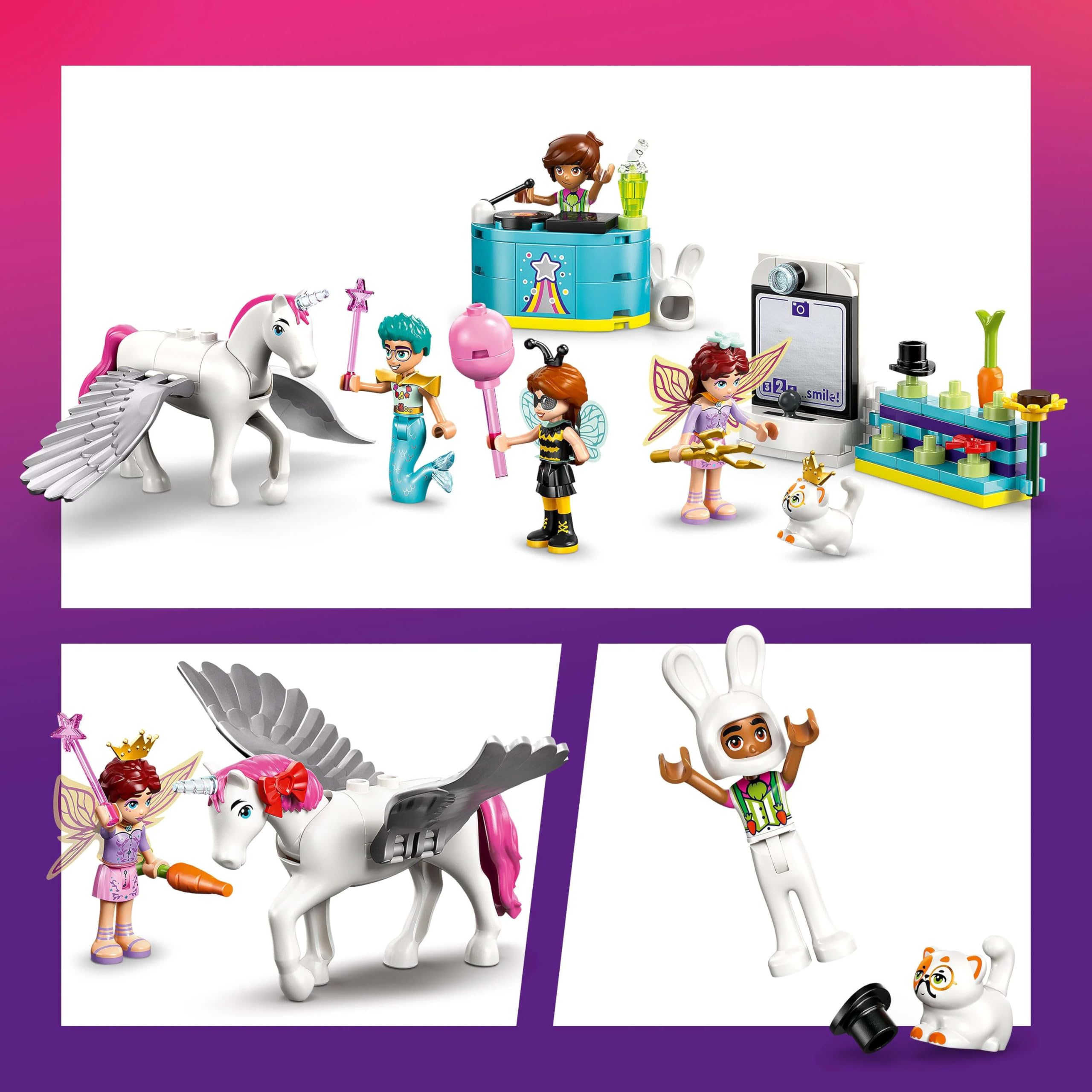 LEGO Friends Costume Party with Unicorn & Fairy - Building Playset for 6+ Year Olds 3