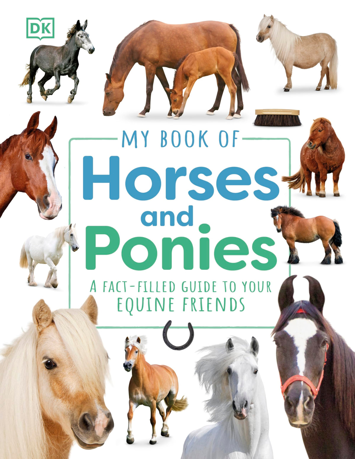 DK My Book of Horses and Ponies - Children's Guide to Equine Friends | Ages 5-9 | 96 Pages | English