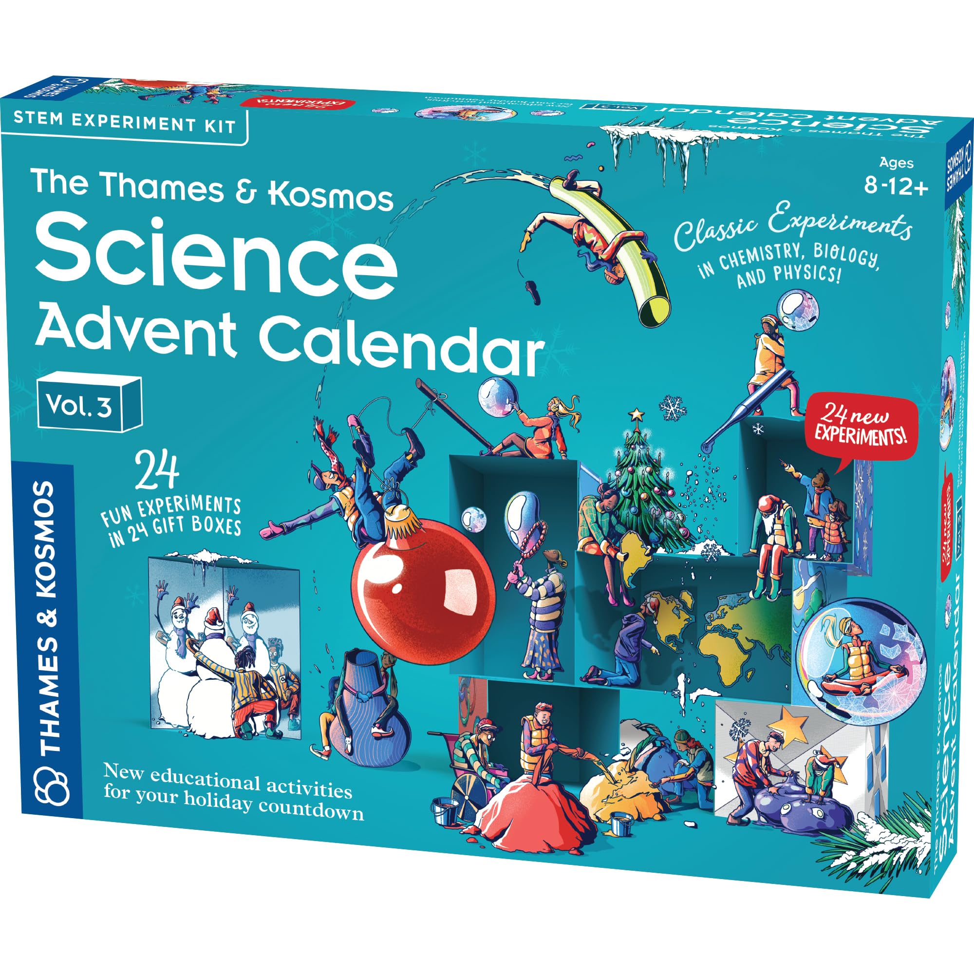 Thames & Kosmos Science Advent Calendar Vol 3 | 2025 STEM Kit for Kids