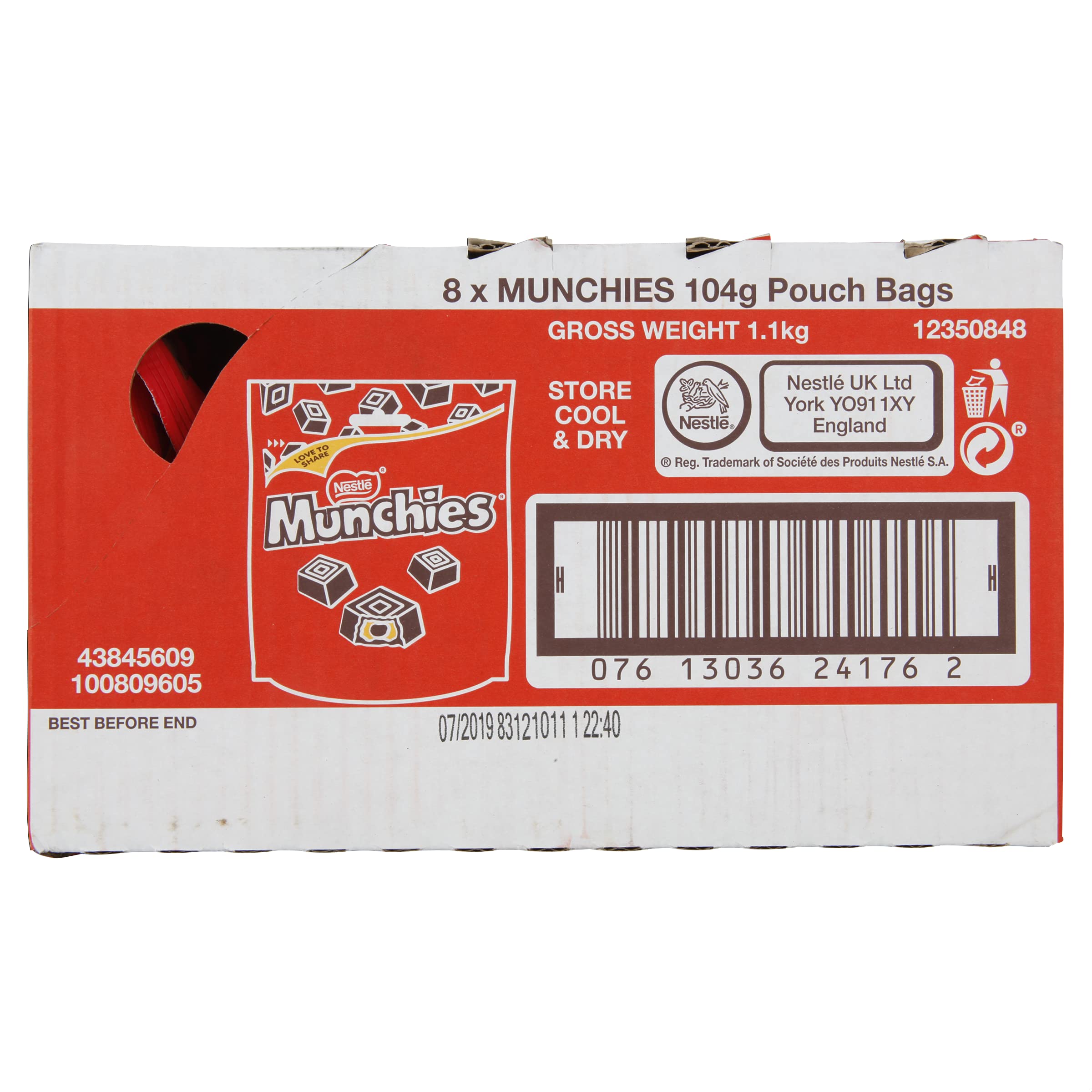 Munchies Milchschokolade und Karamell zum Teilen, 104 g 6