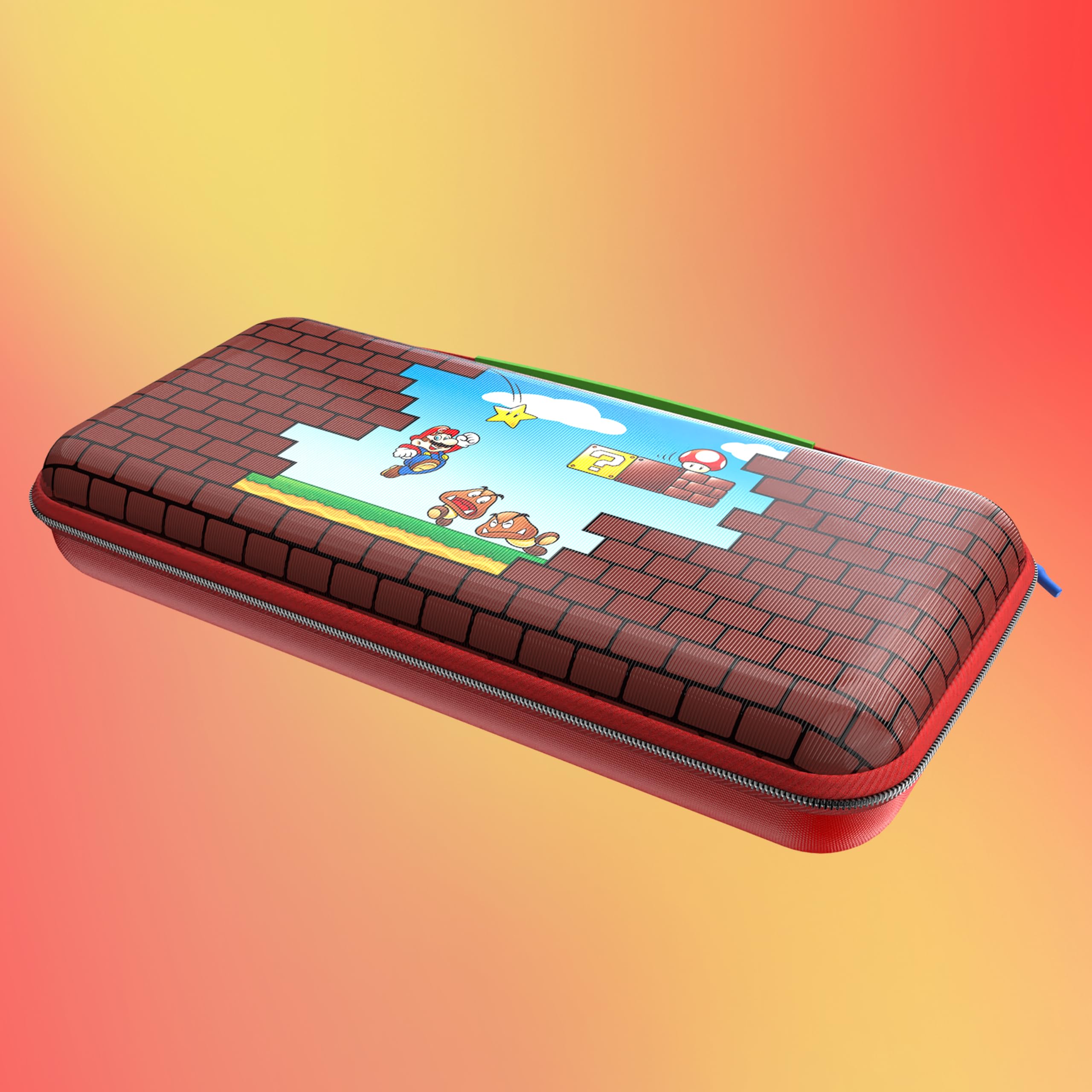 Mario Bricks PlayTrek Travel Case for Nintendo Switch 2, Switch & OLED Model 16