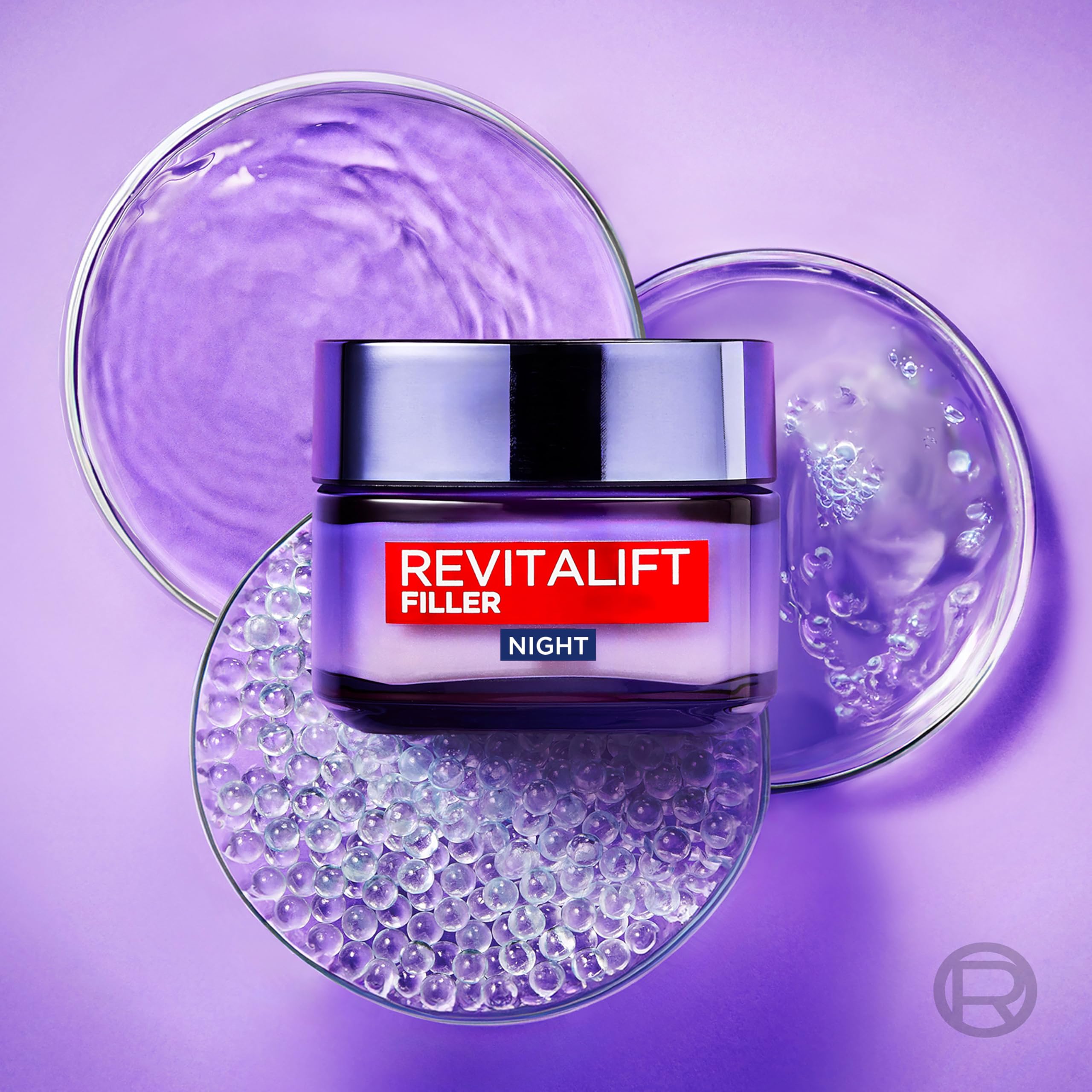 L'Oréal Paris Revitalift Filler Replumping Anti-Ageing Night Cream (50 ml) 3